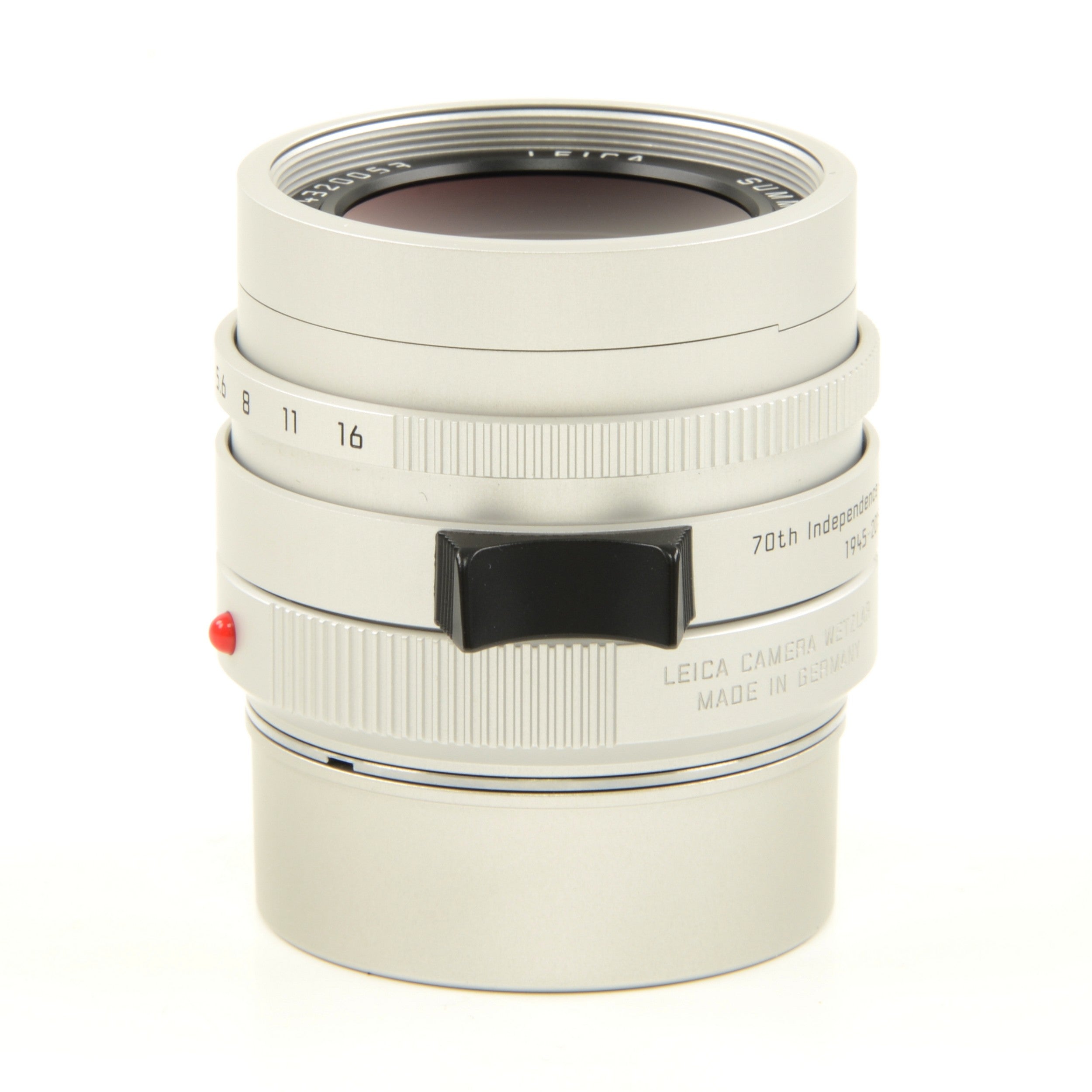 Leica 35mm f1.4 Summilux-M ASPH FLE Silver "70th Anniversary Republic of Korea" + Box