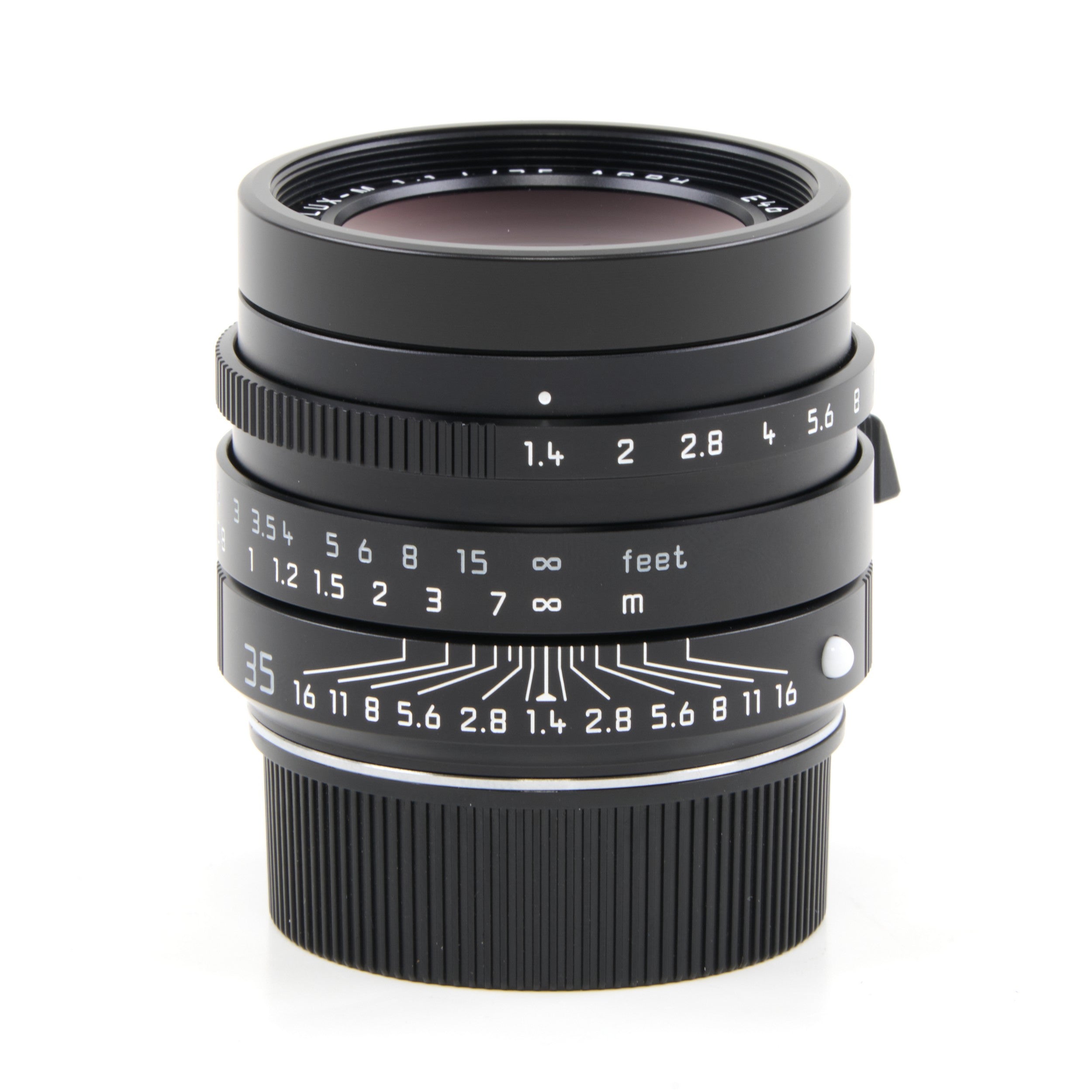 2x Leica 35mm f1.4 Summilux-M ASPH Black FLE "Leitz Wetzlar" + Box Consecutive Numbers