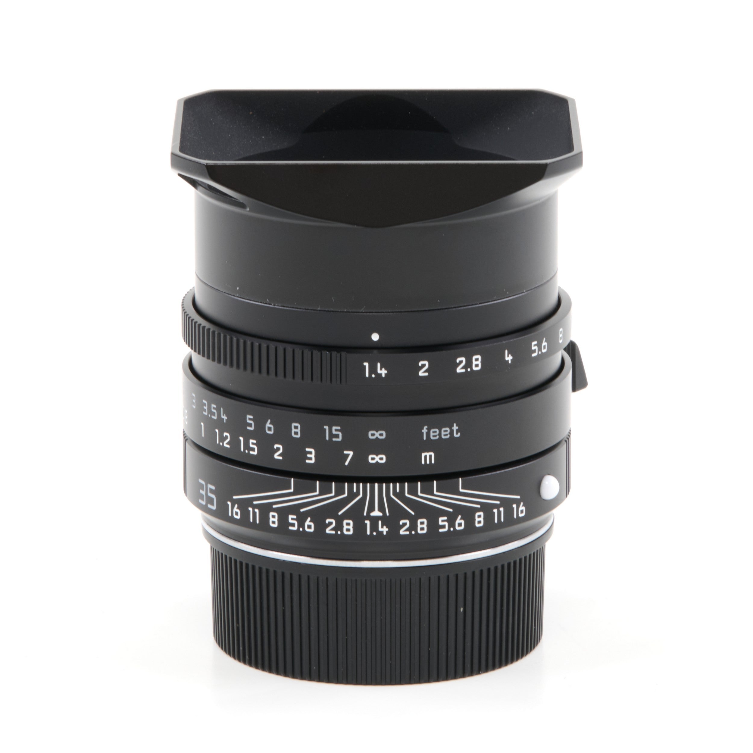 2x Leica 35mm f1.4 Summilux-M ASPH Black FLE "Leitz Wetzlar" + Box Consecutive Numbers