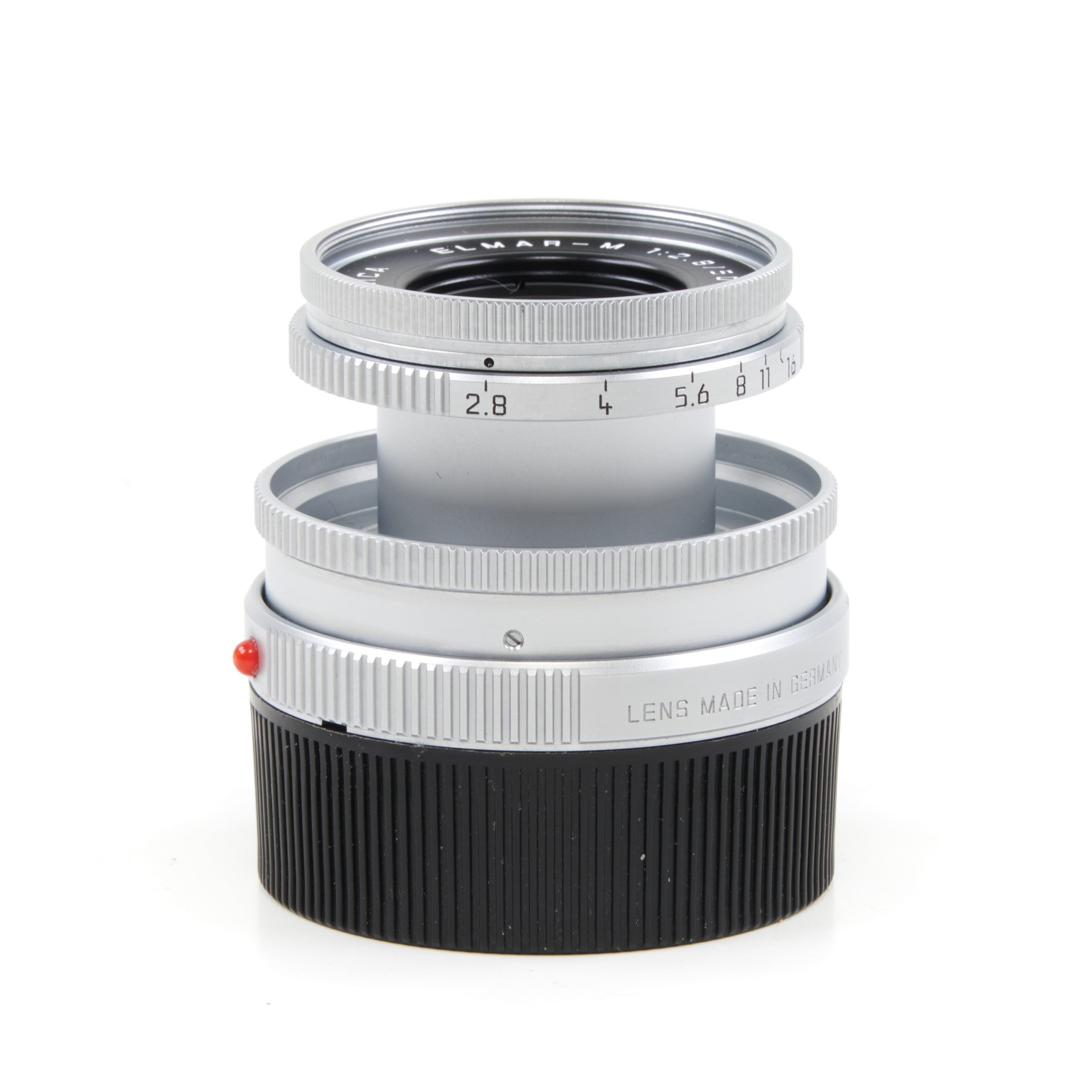 Leica 50mm f2.8 Elmar-M Silver + Box
