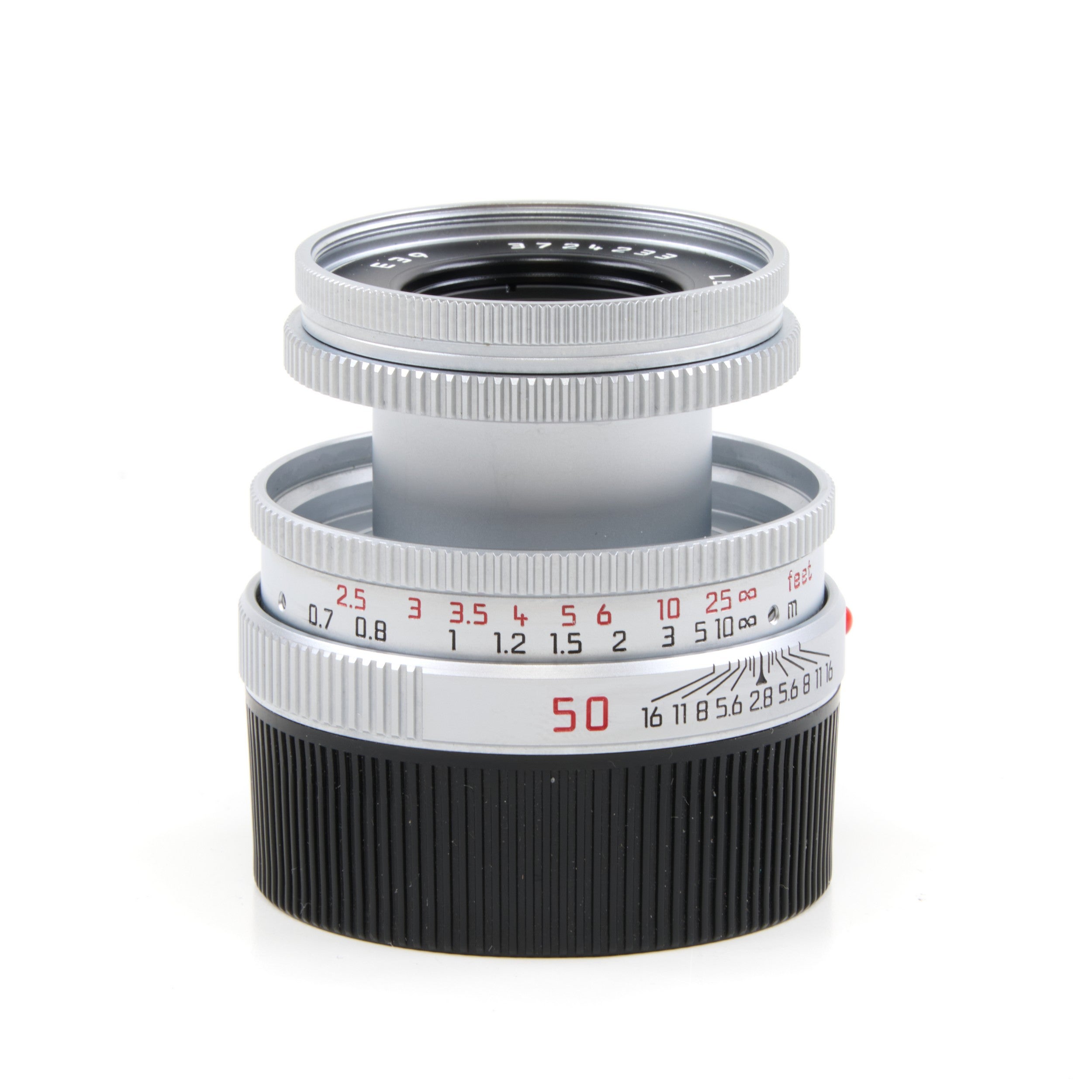 Leica 50mm f2.8 Elmar-M Silver + Box