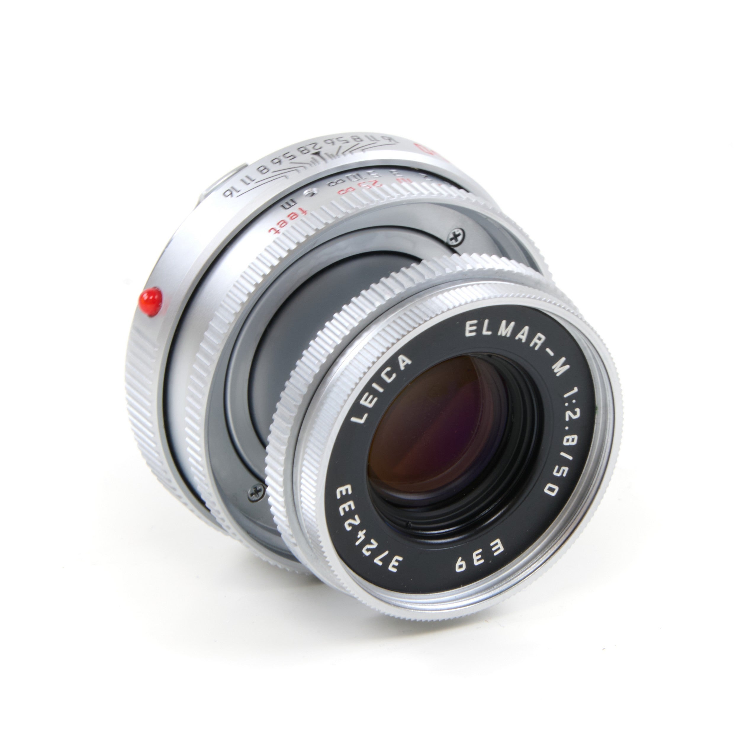 Leica 50mm f2.8 Elmar-M Silver + Box