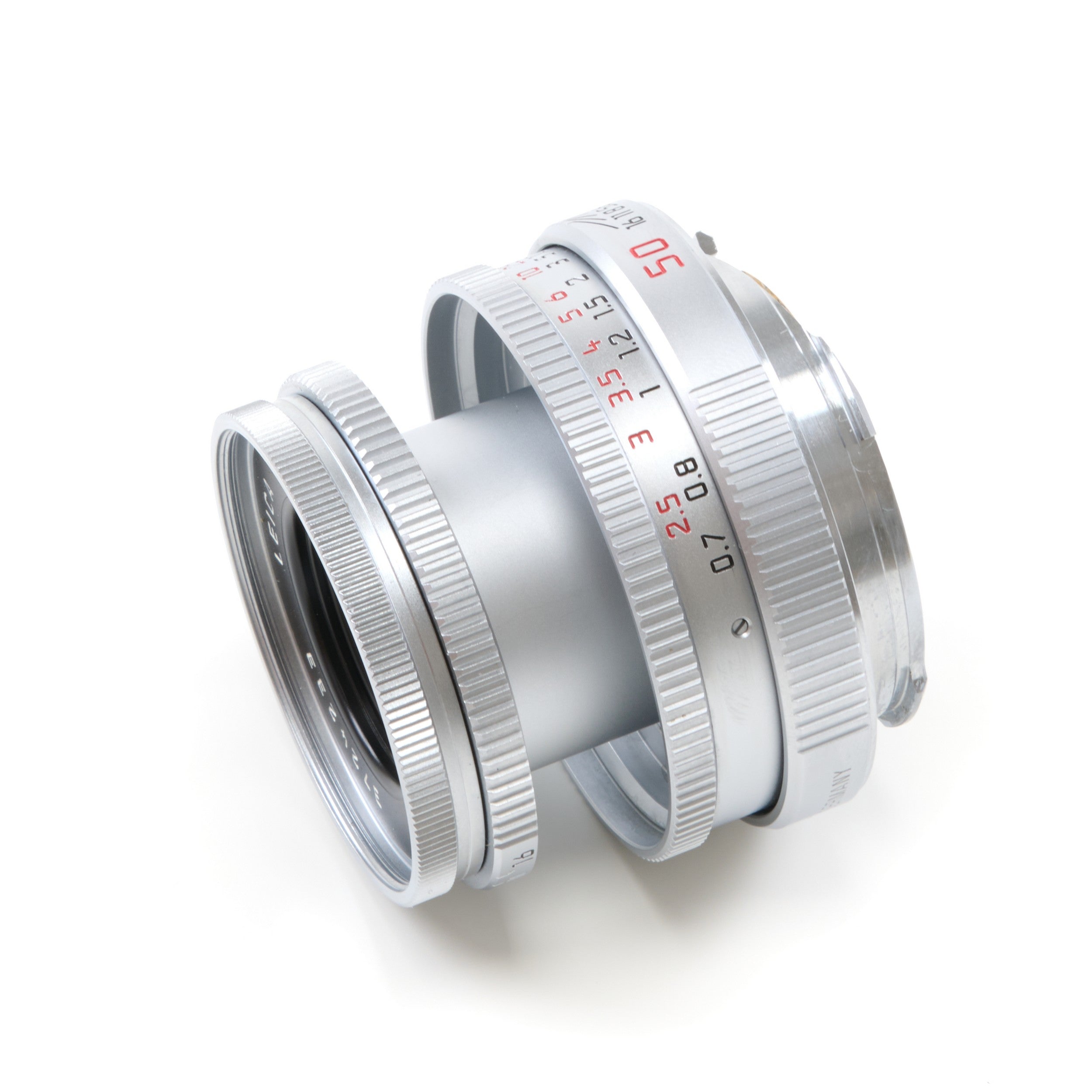 Leica 50mm f2.8 Elmar-M Silver + Box