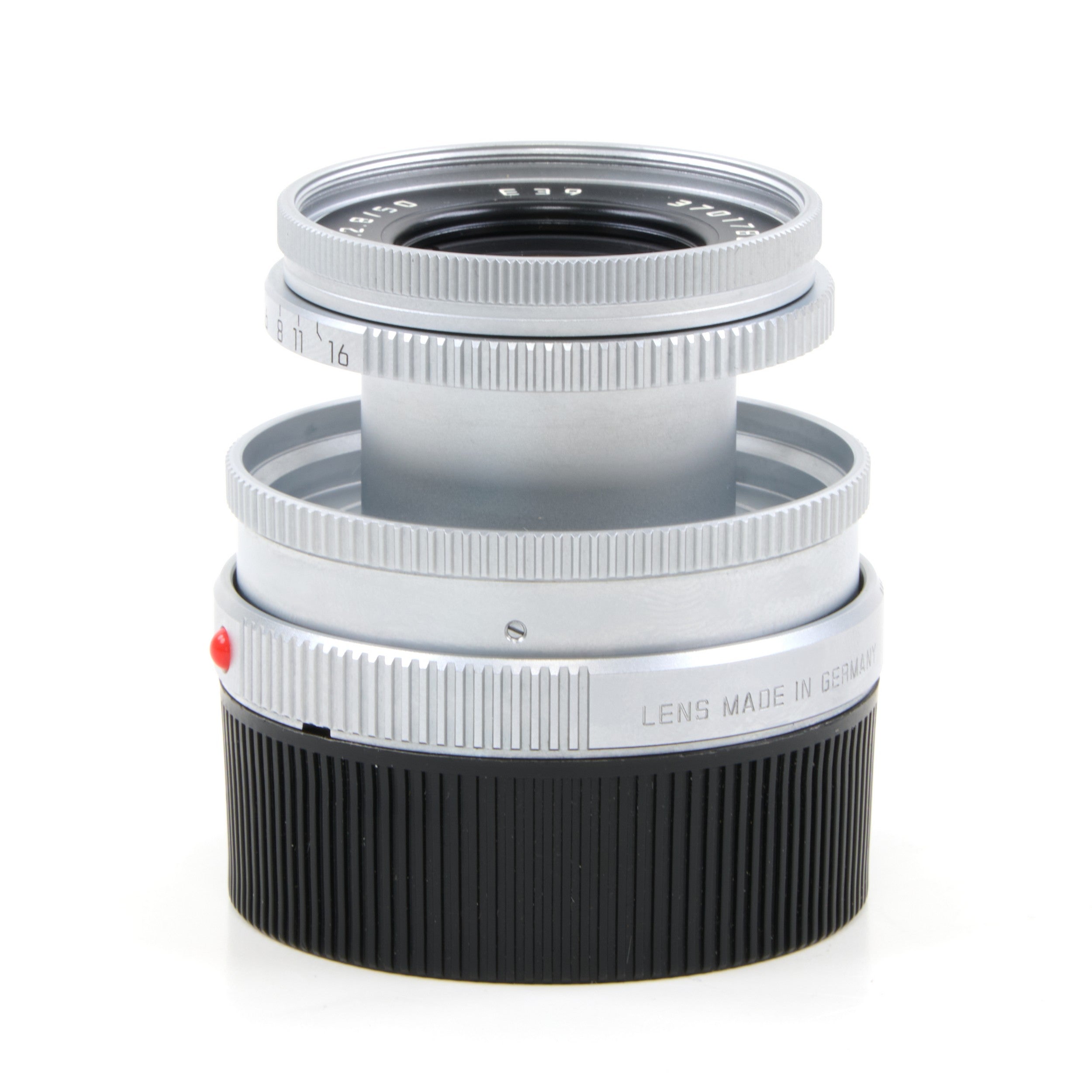 Leica 50mm f2.8 Elmar-M Silver + Box