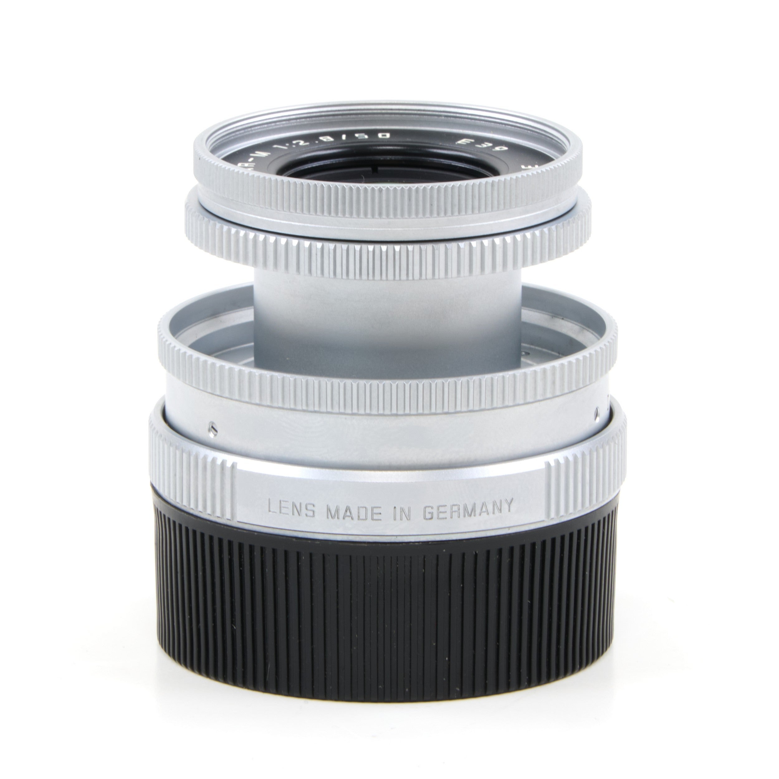 Leica 50mm f2.8 Elmar-M Silver + Box