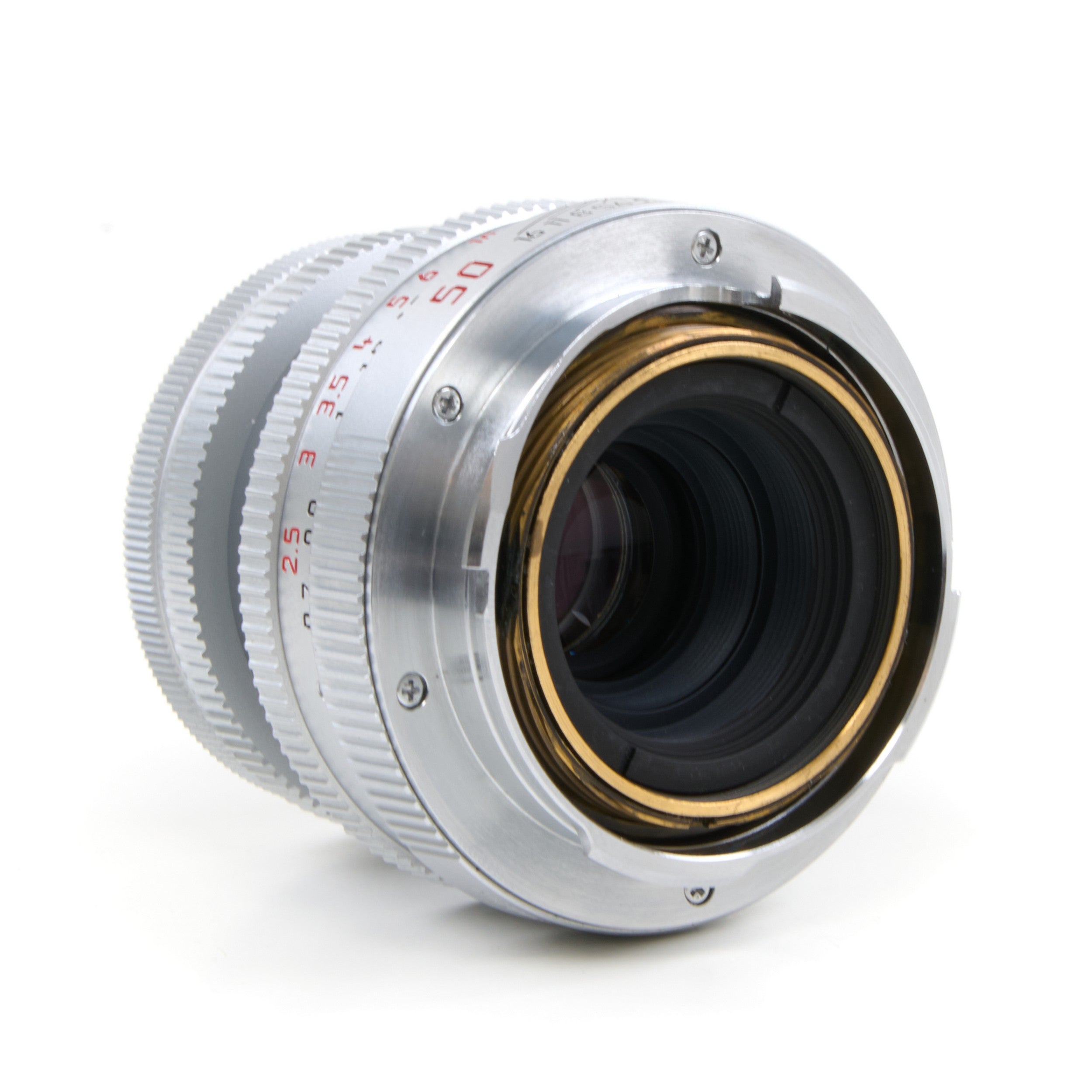 Leica 50mm f2.8 Elmar-M Silver + Box