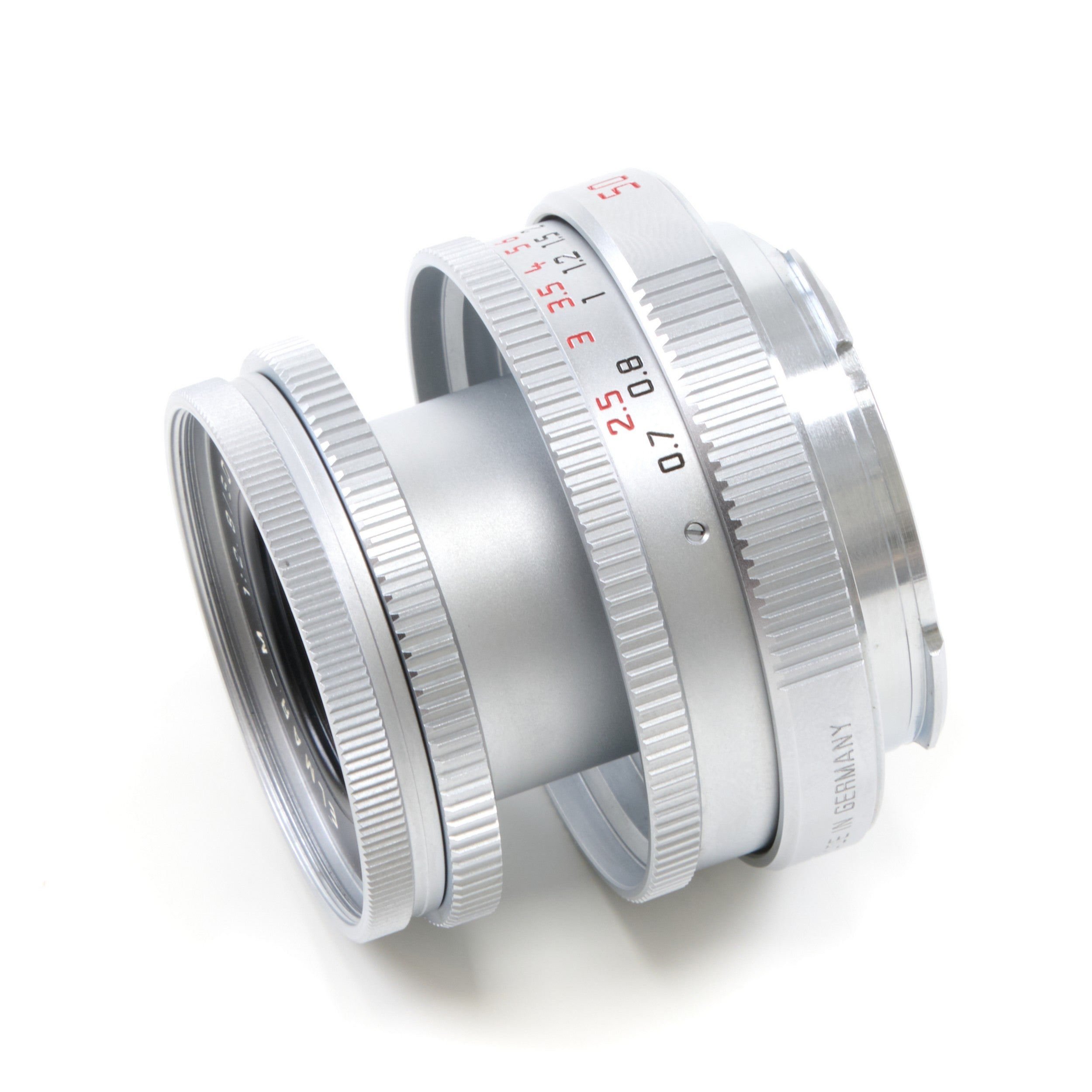 Leica 50mm f2.8 Elmar-M Silver + Box