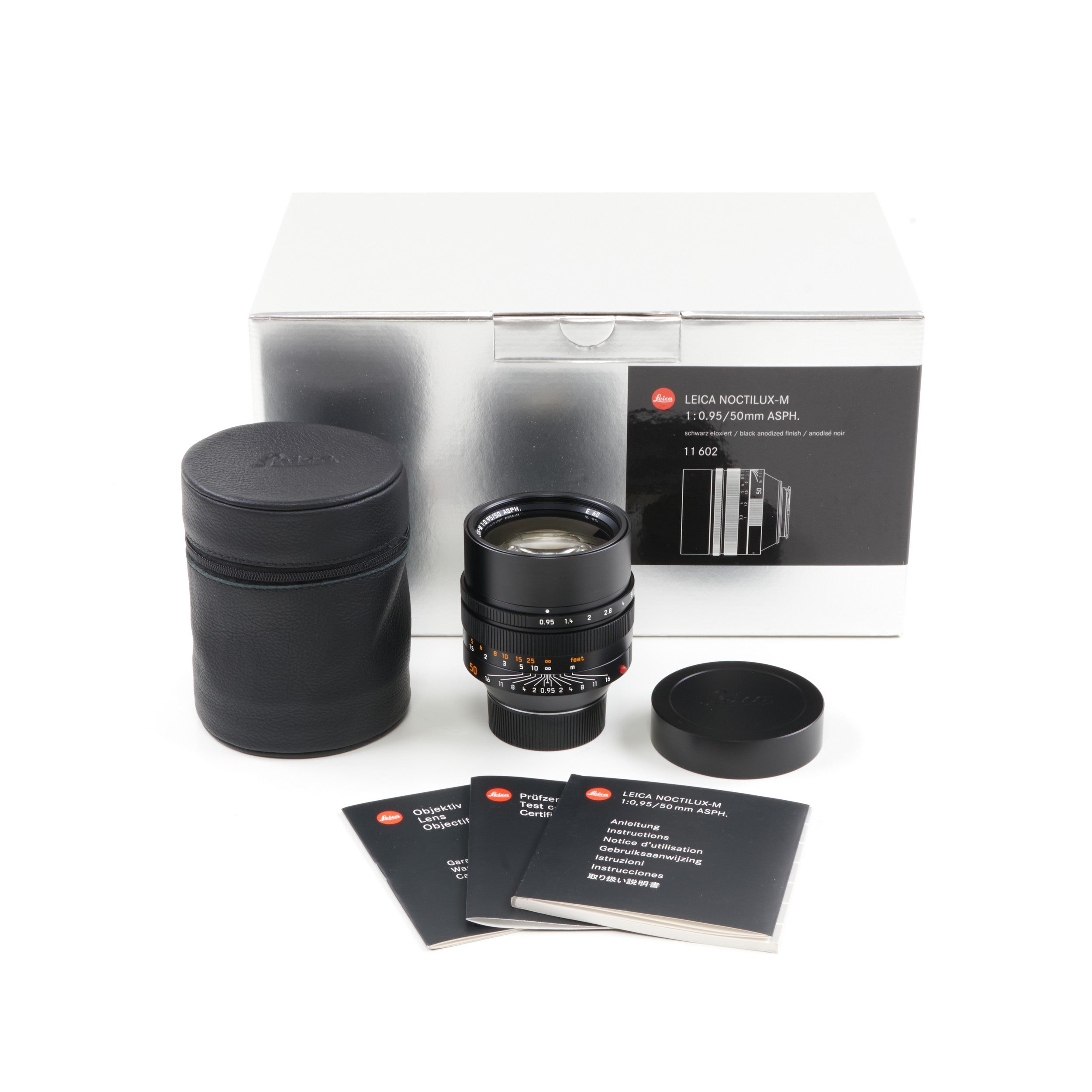 Leica 50mm f0.95 Noctilux-M ASPH + Box