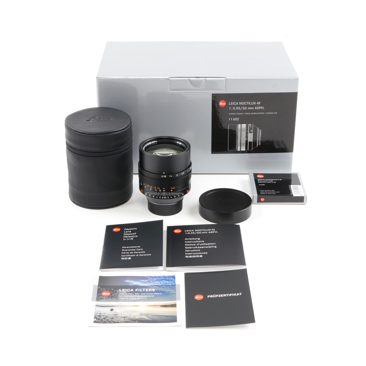 Leica 50mm f0.95 Noctilux-M ASPH + Box