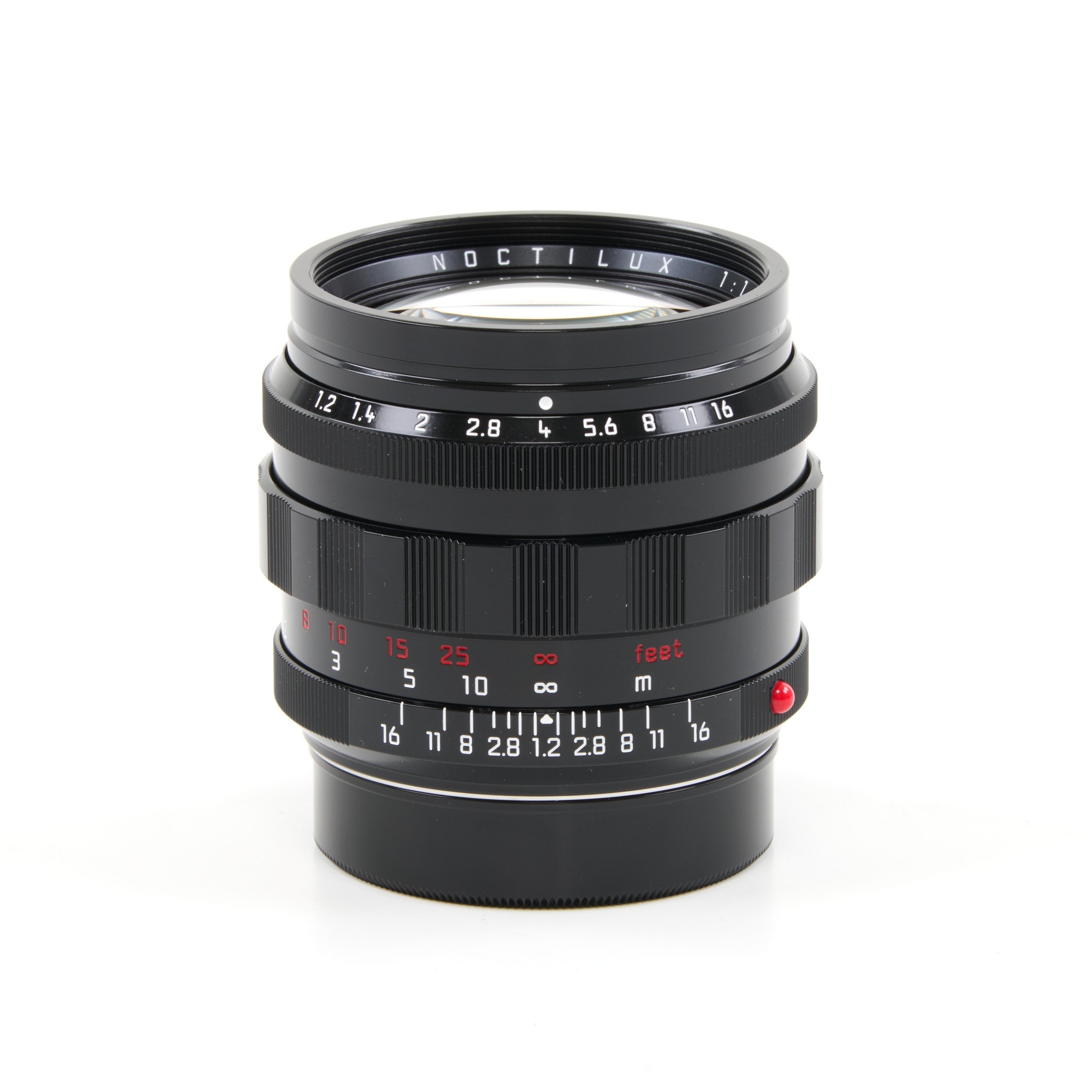 Leica 50mm f1.2 Noctilux-M ASPH Glossy Black Paint + Box