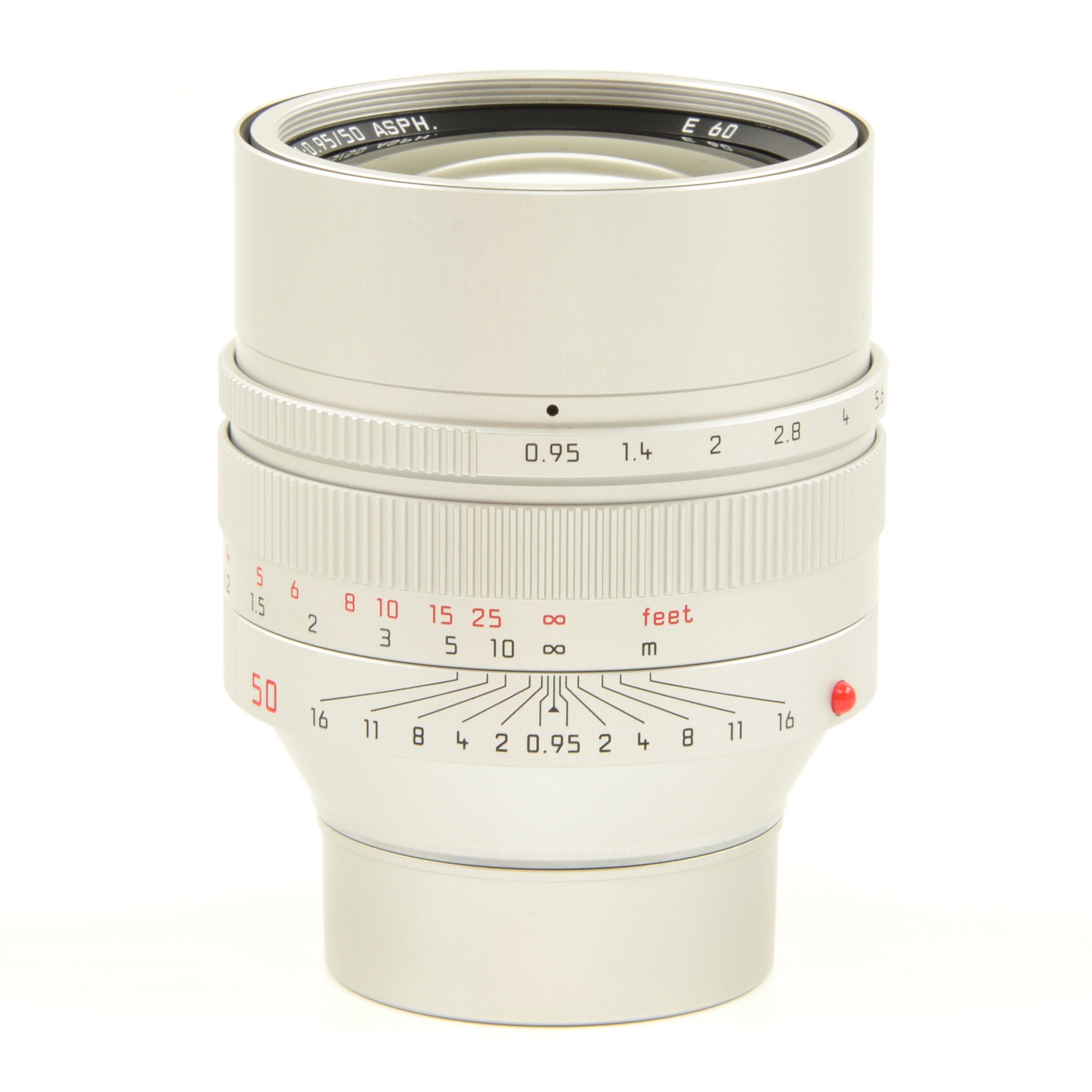 Leica 50mm f0.95 Noctilux-M ASPH Silver "70th Anniversary Republic of Korea" + Box