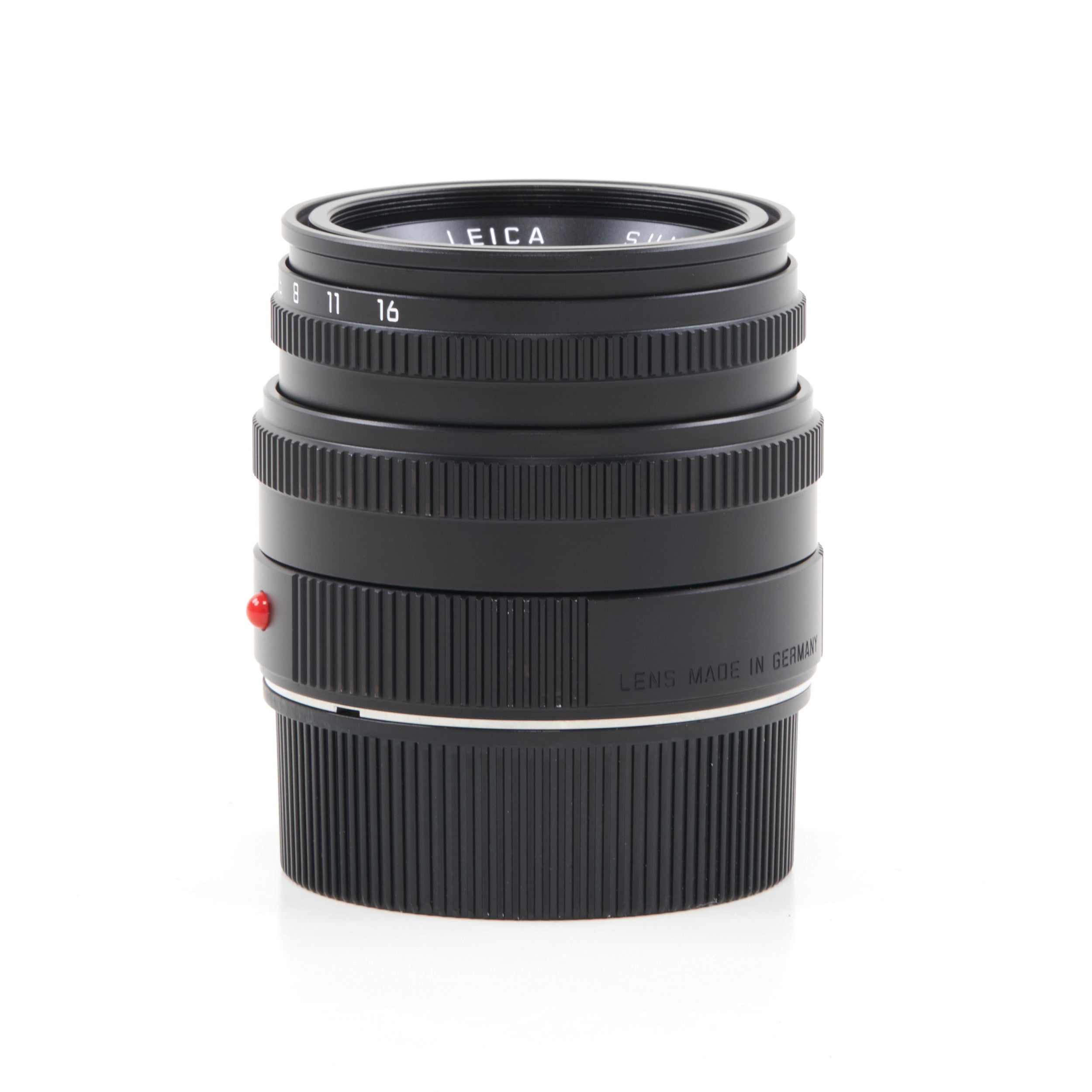 Leica 50mm f2 Summicron-M Black 6-Bit + Box