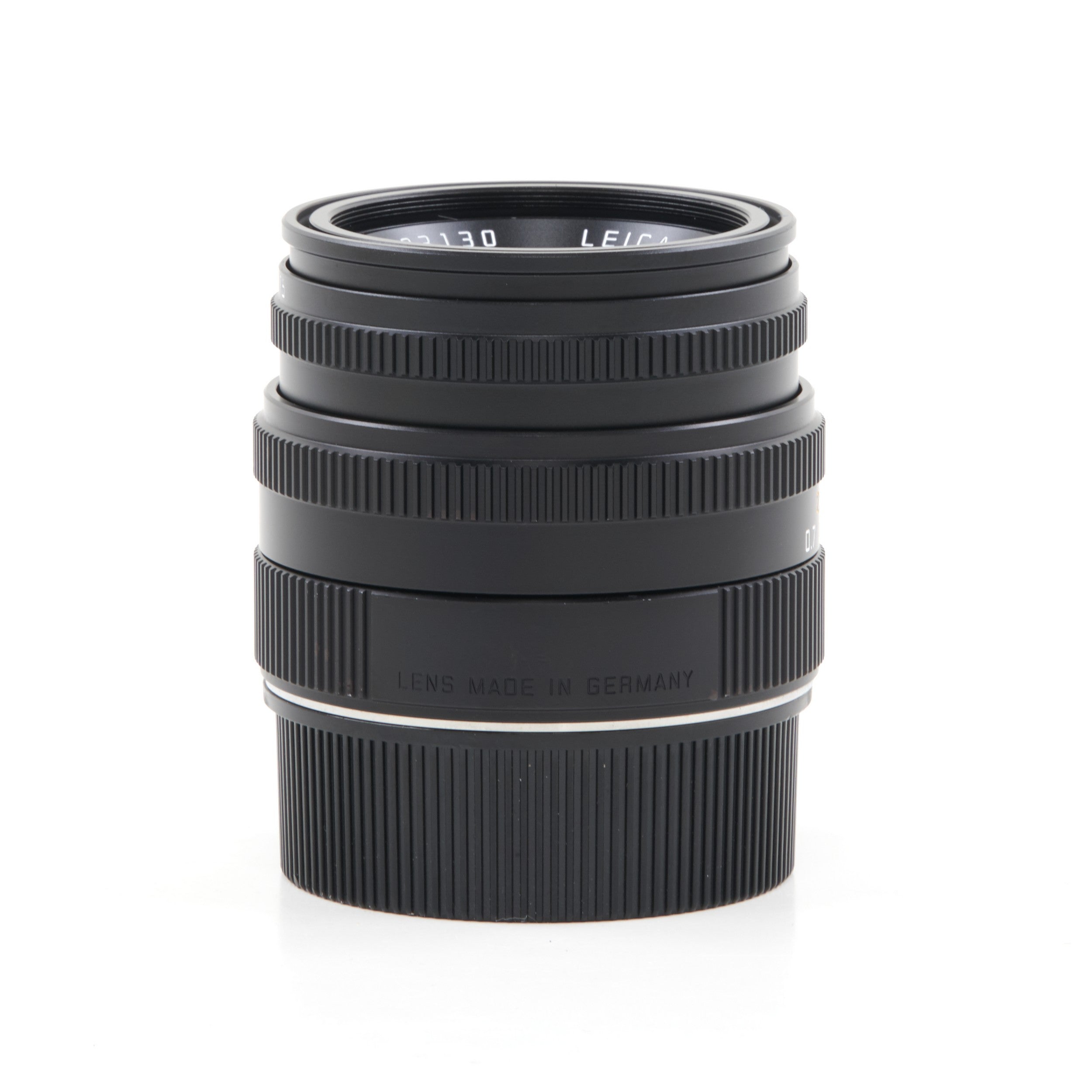 Leica 50mm f2 Summicron-M Black 6-Bit + Box