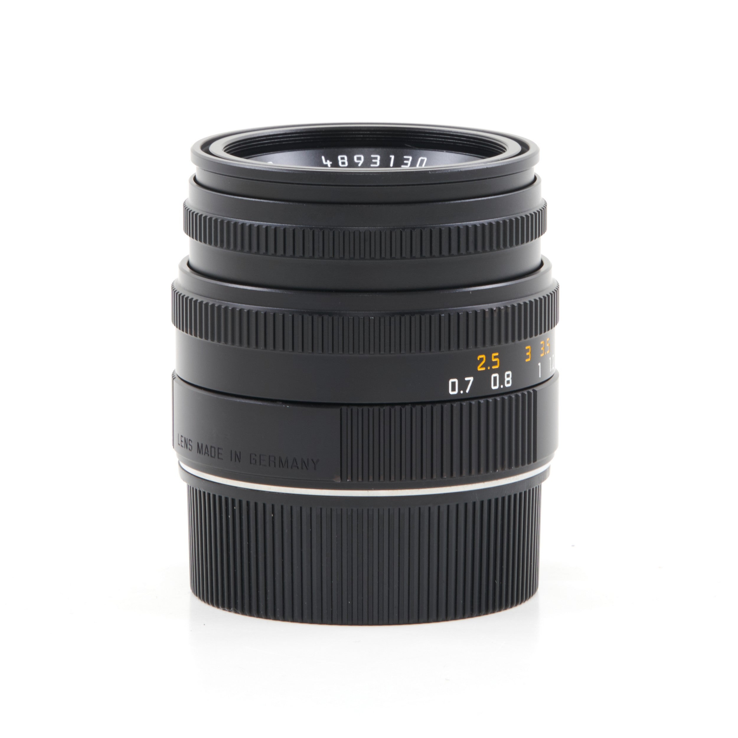 Leica 50mm f2 Summicron-M Black 6-Bit + Box