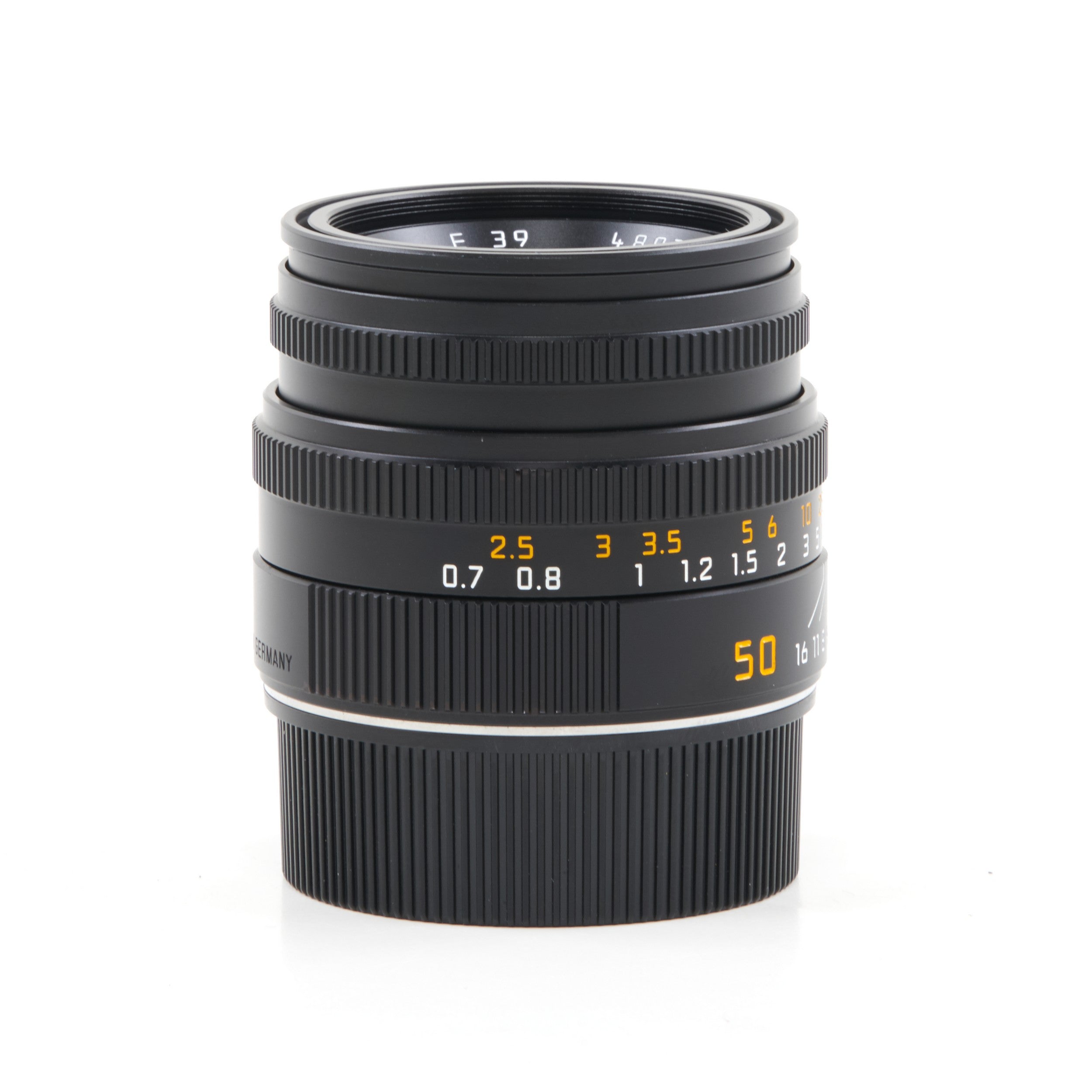 Leica 50mm f2 Summicron-M Black 6-Bit + Box