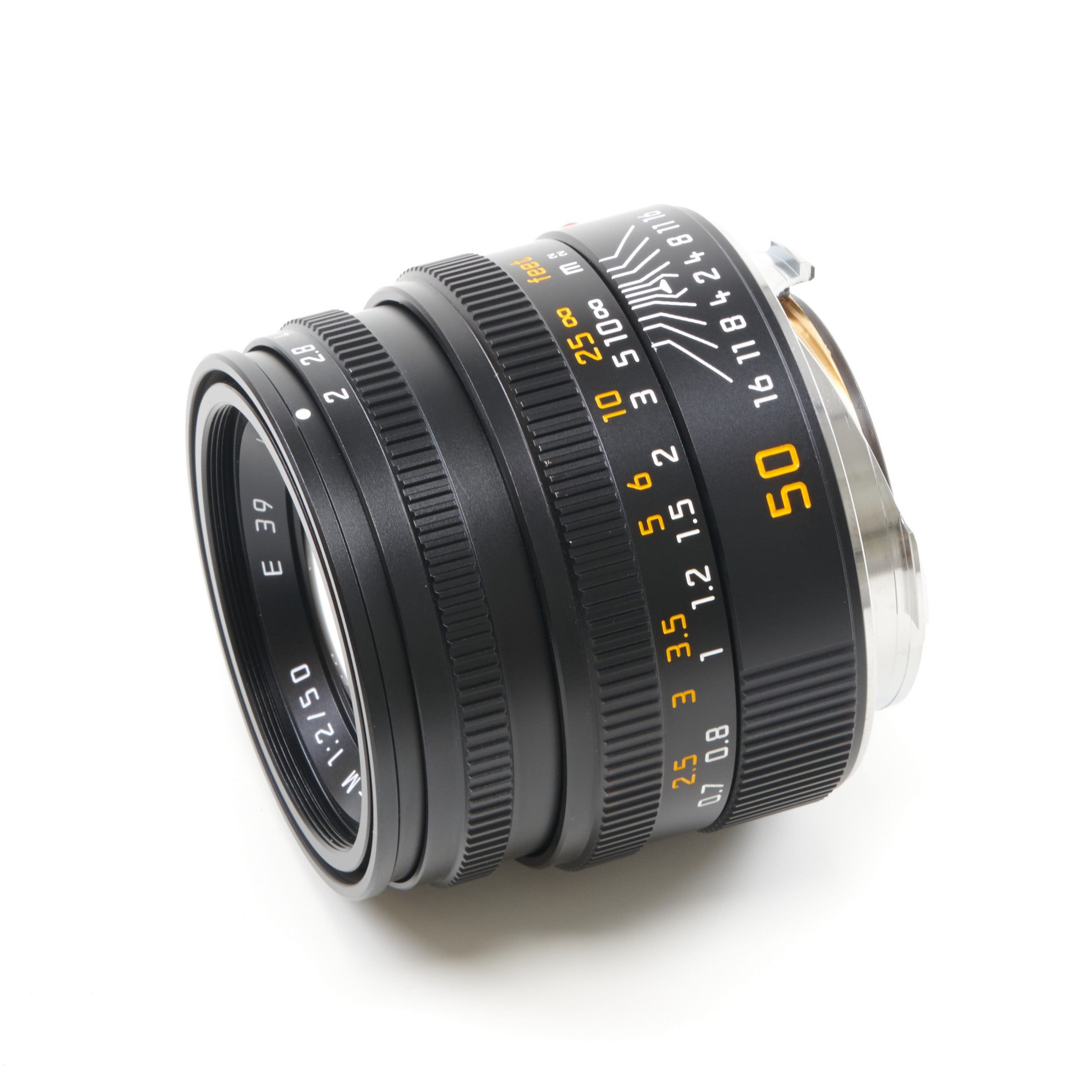 Leica 50mm f2 Summicron-M Black 6-Bit + Box