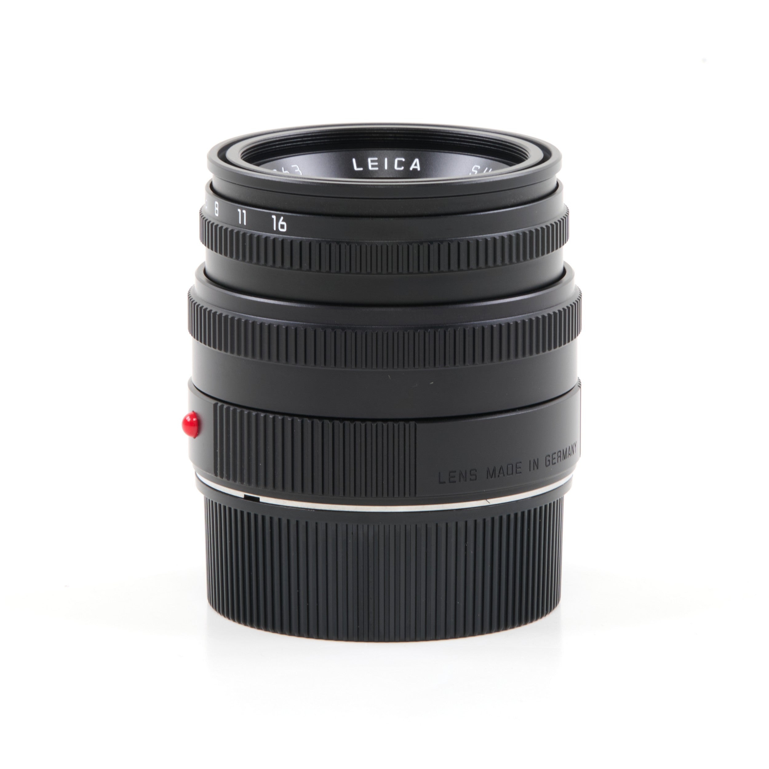Leica 50mm f2 Summicron-M Black 6-Bit + Box