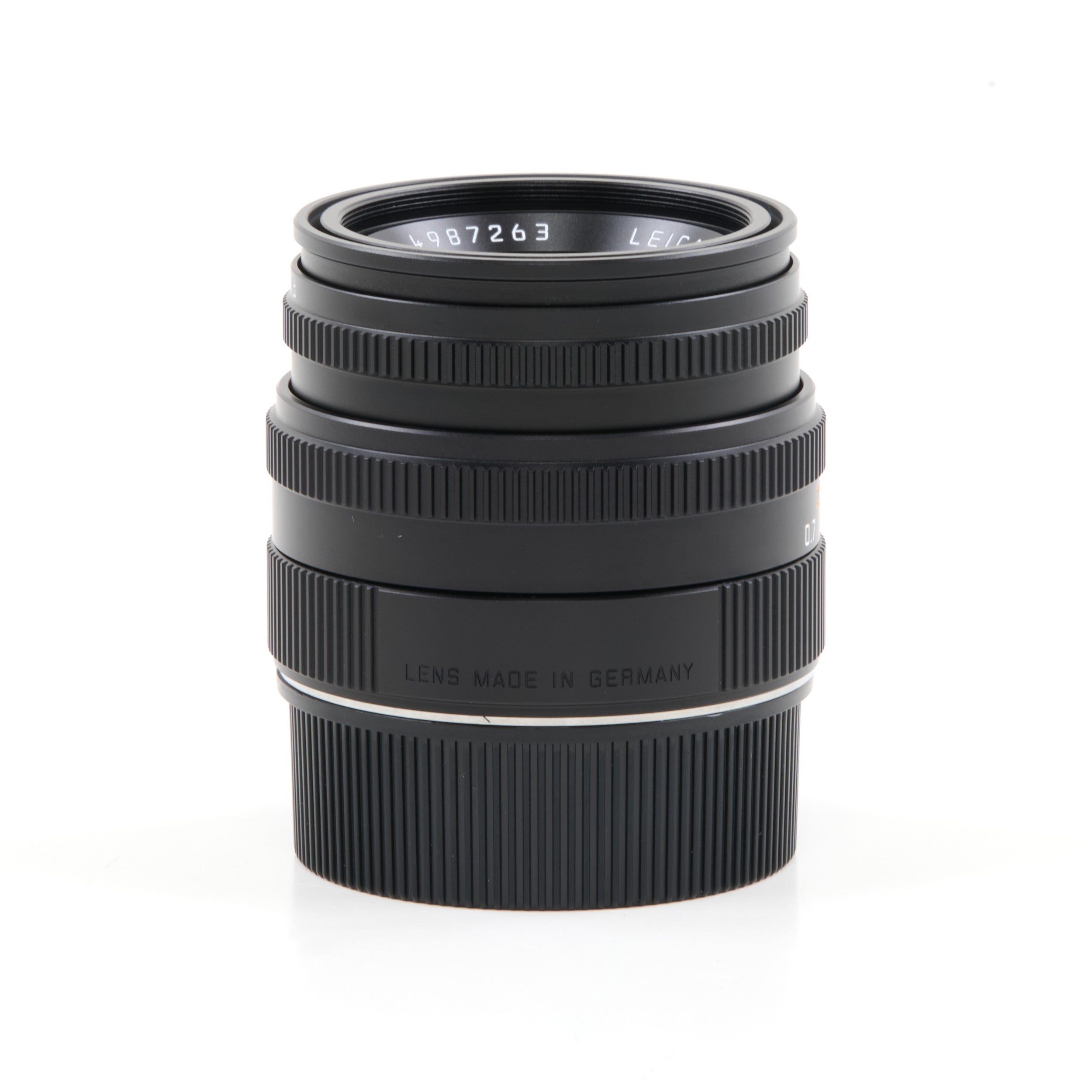 Leica 50mm f2 Summicron-M Black 6-Bit + Box