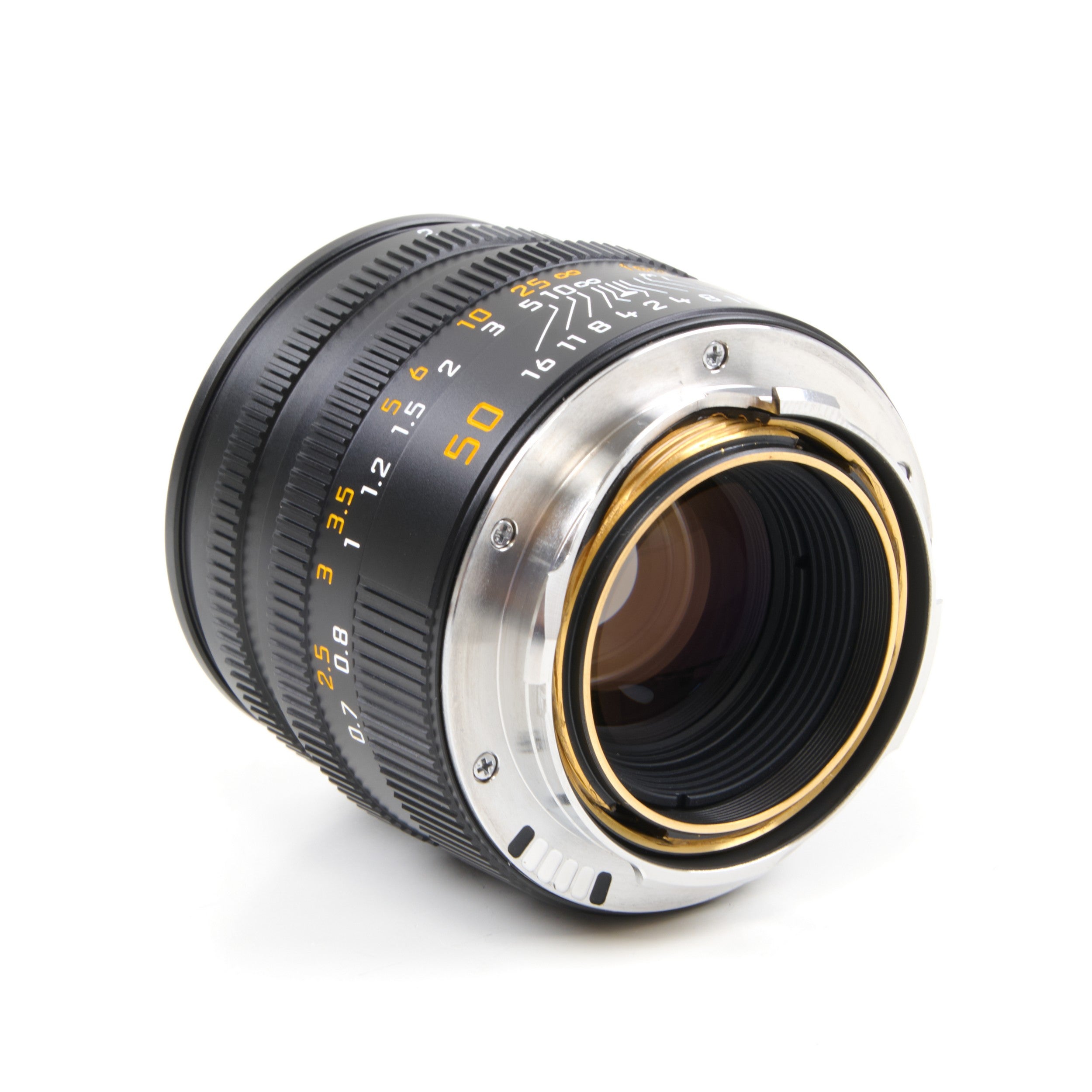 Leica 50mm f2 Summicron-M Black 6-Bit + Box