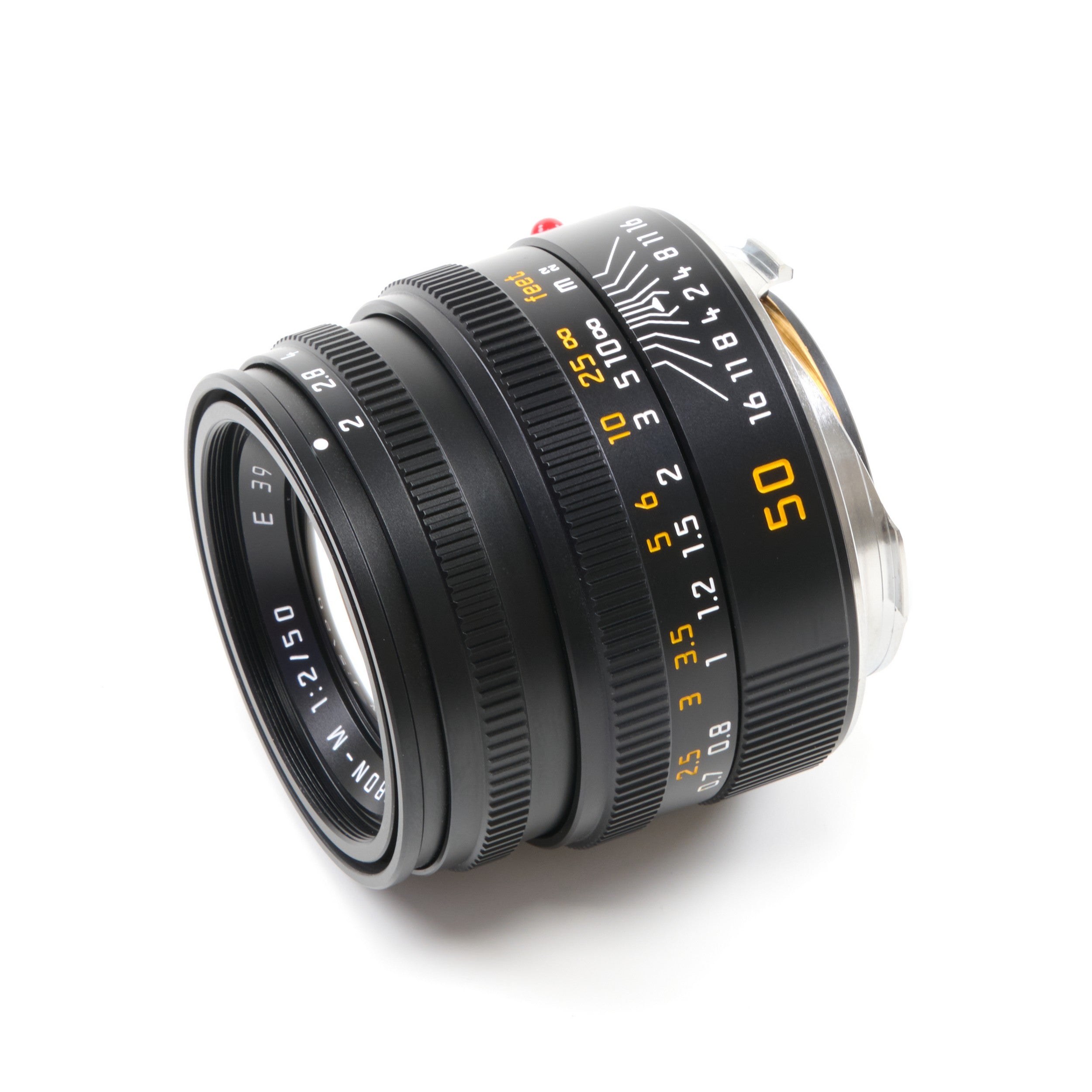 Leica 50mm f2 Summicron-M Black 6-Bit + Box