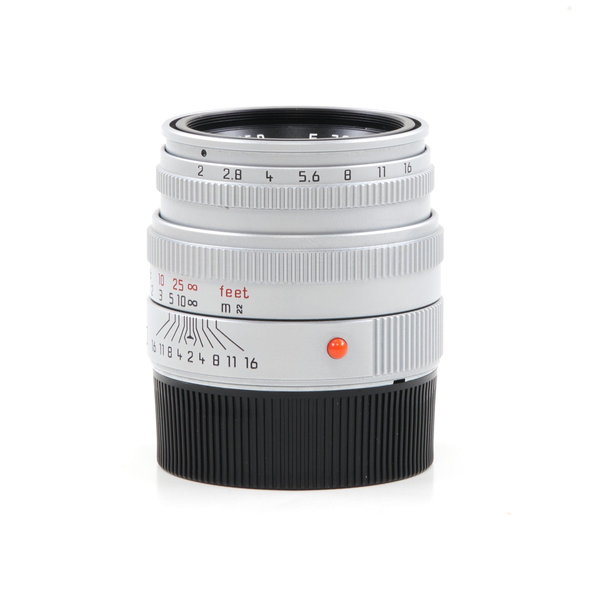 Leica 50mm f2 Summicron-M Silver