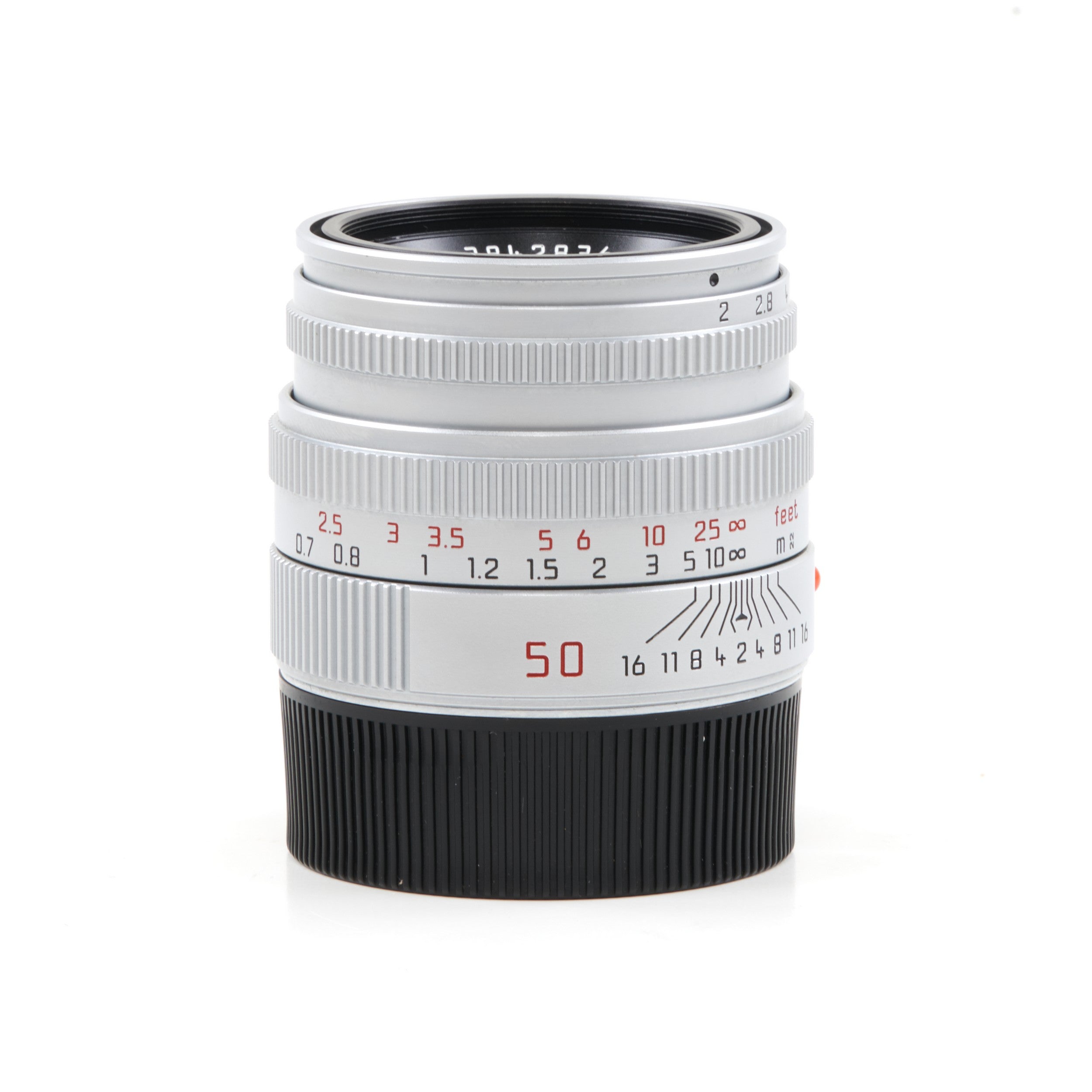 Leica 50mm f2 Summicron-M Silver