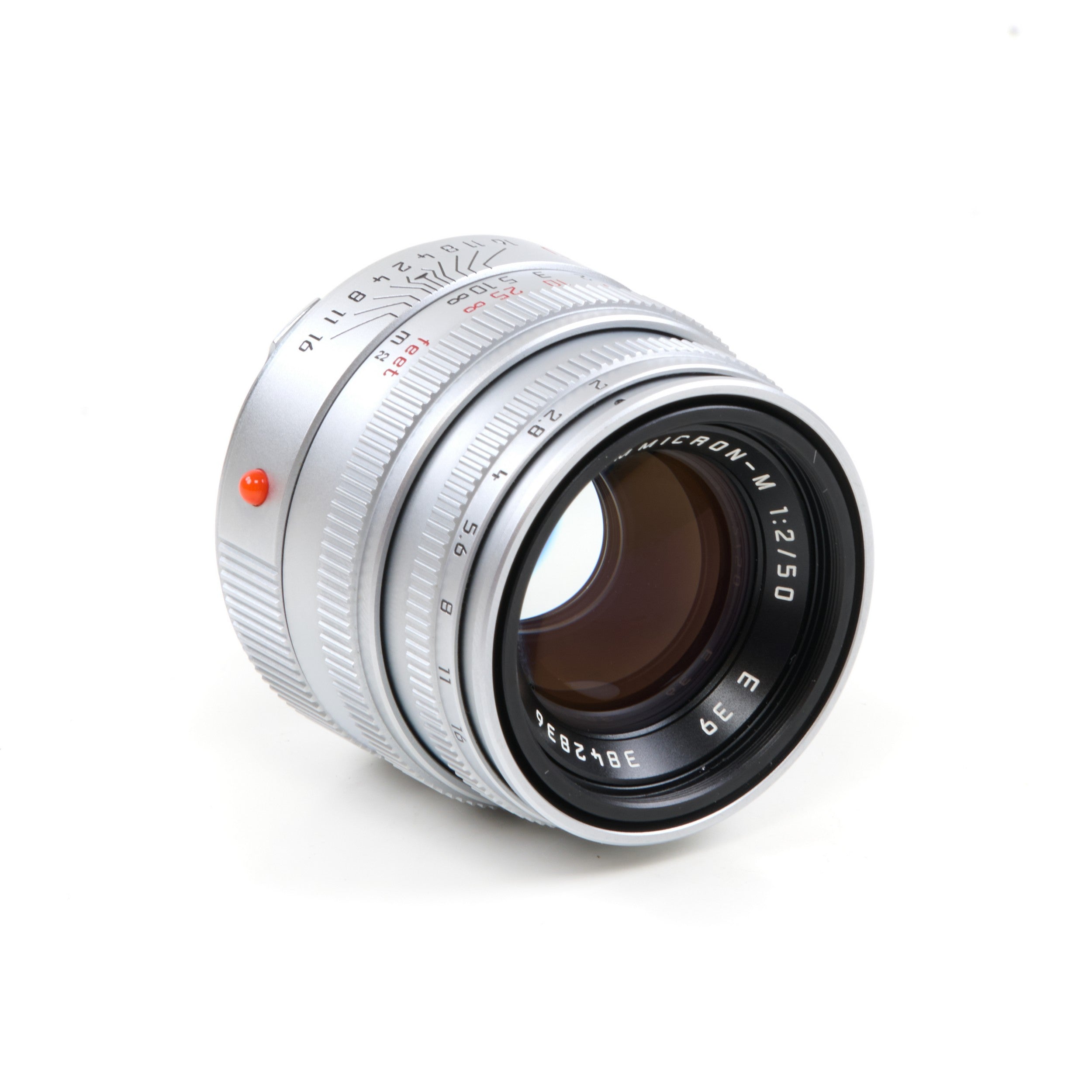 Leica 50mm f2 Summicron-M Silver
