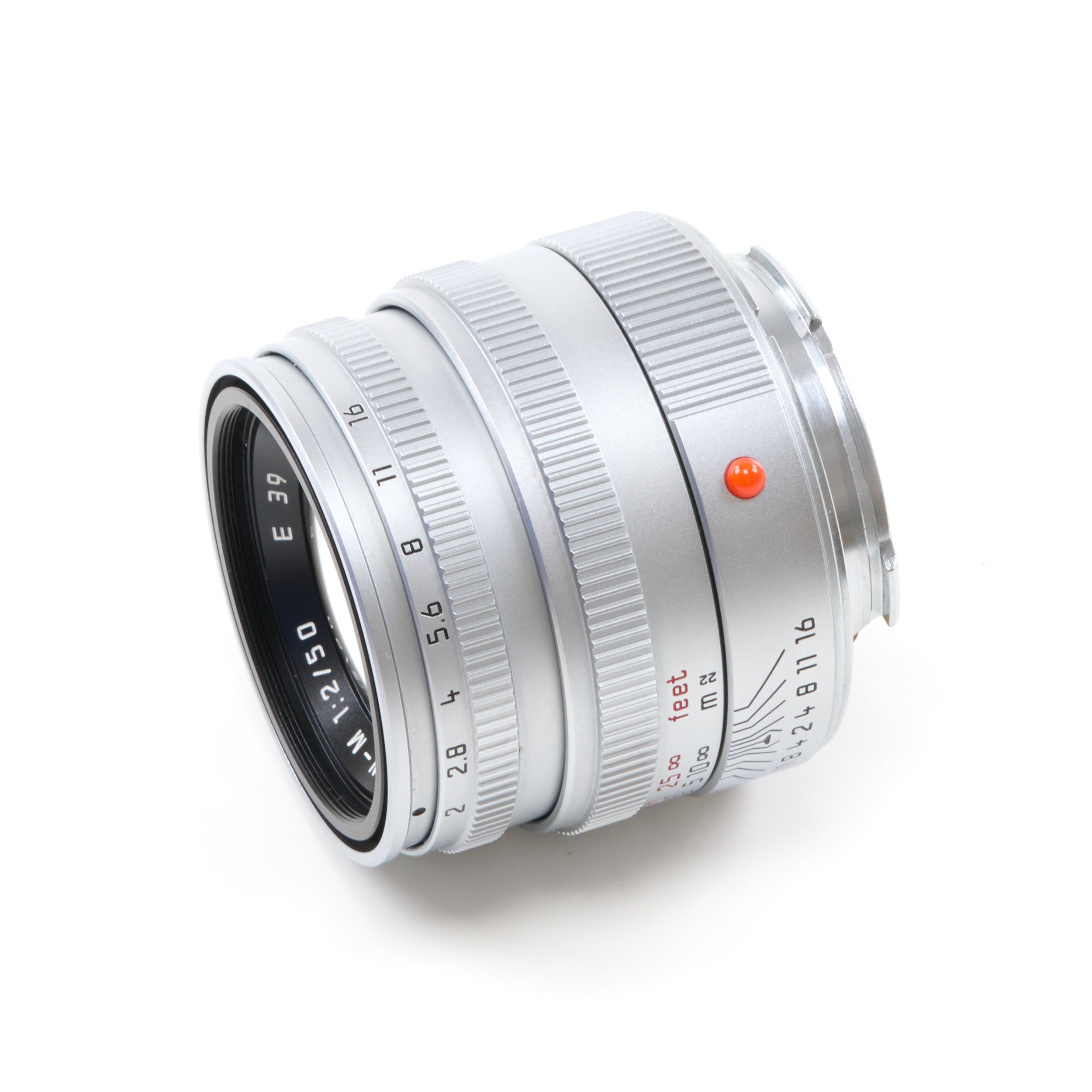 Leica 50mm f2 Summicron-M Silver