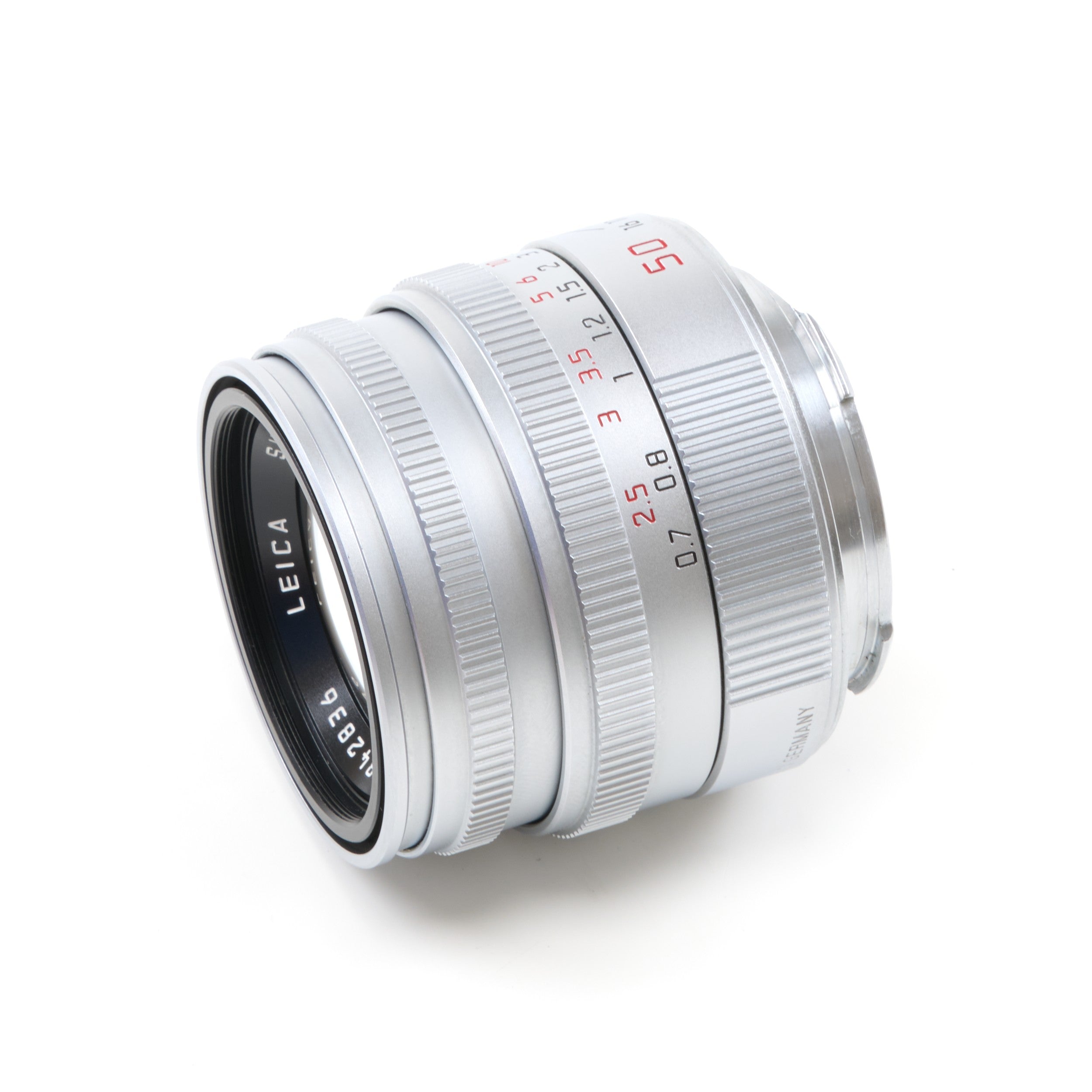 Leica 50mm f2 Summicron-M Silver