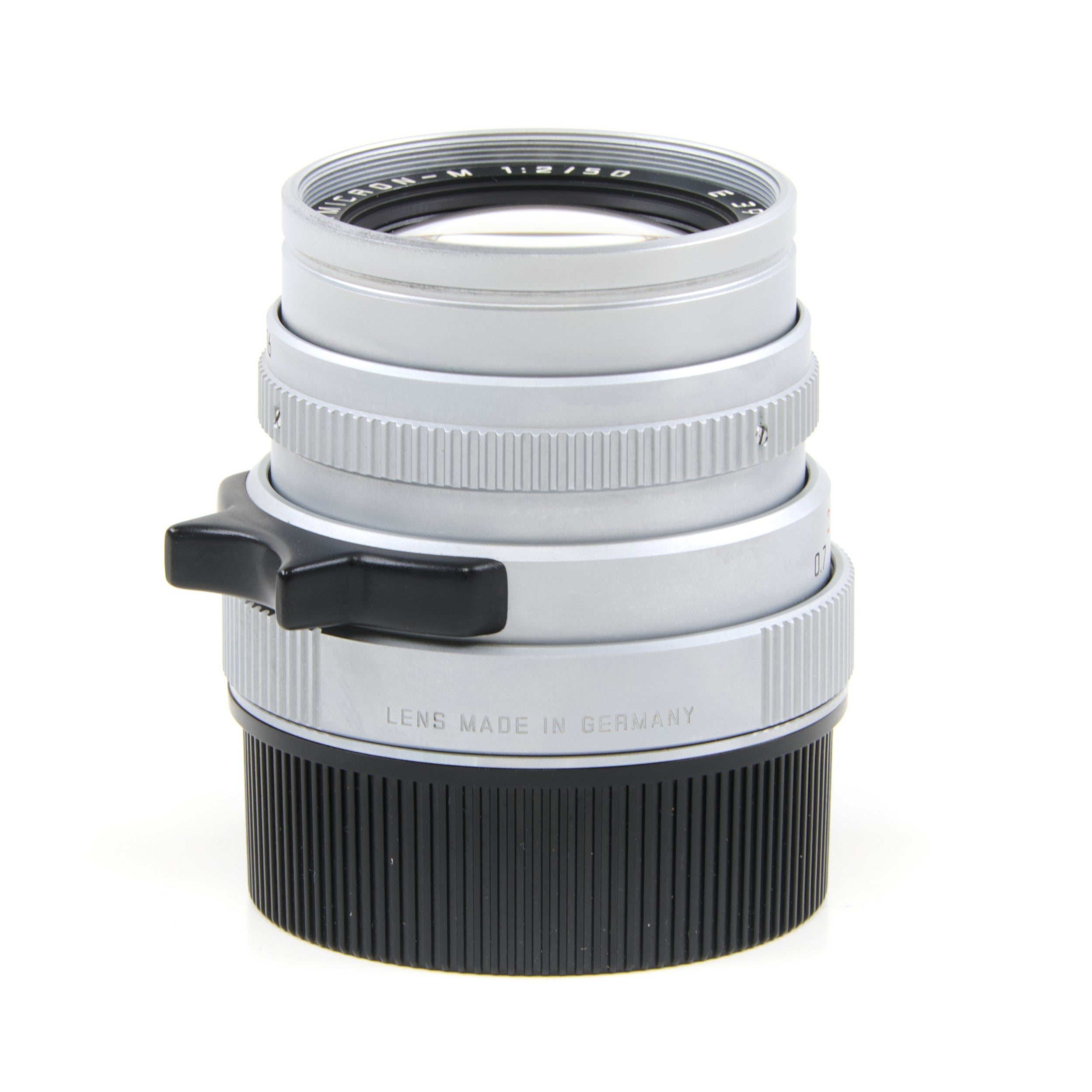 Leica 50mm f2 Summicron-M Silver 6-Bit + Hood