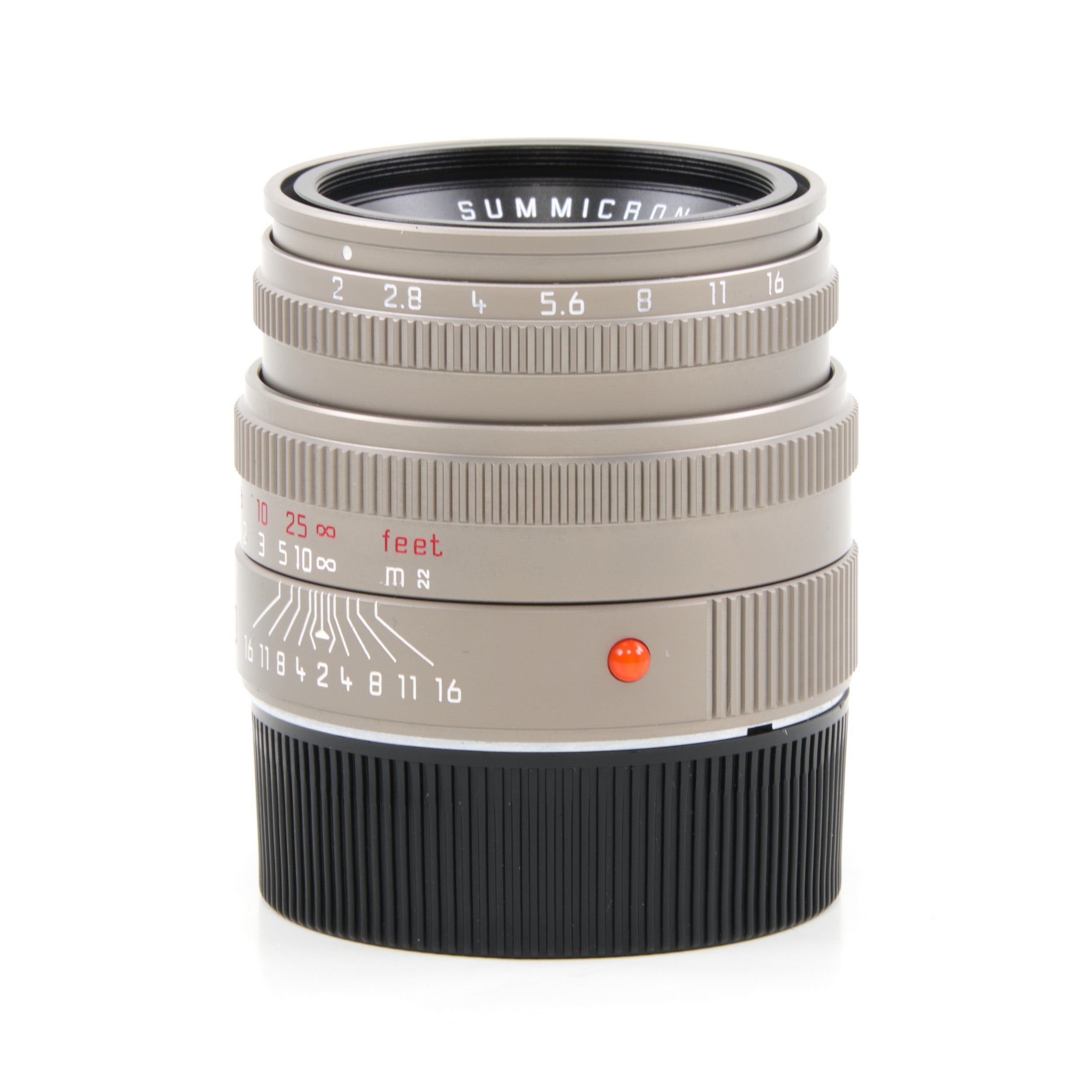 Leica 50mm f2 Summicron-M Titanium + Box