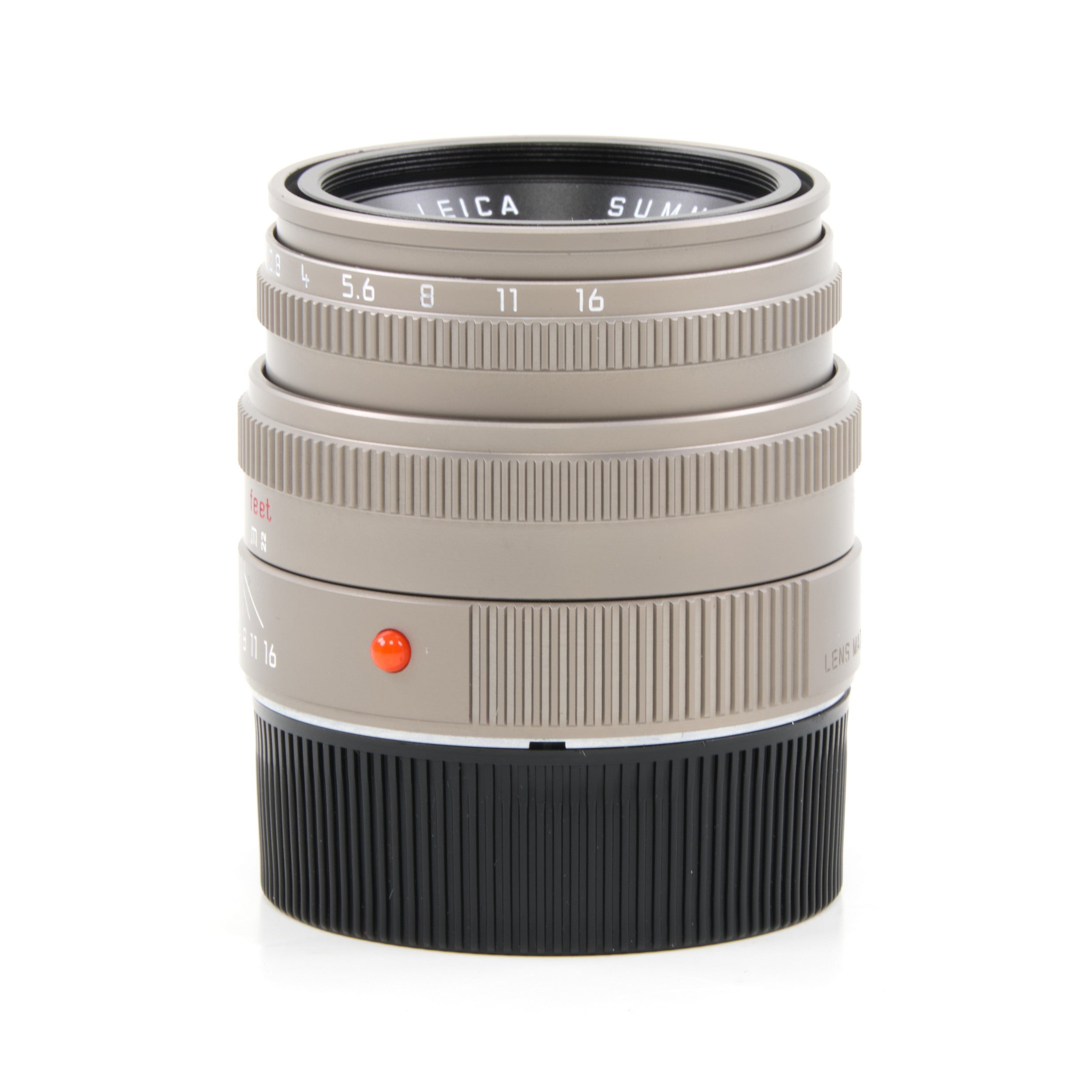 Leica 50mm f2 Summicron-M Titanium + Box