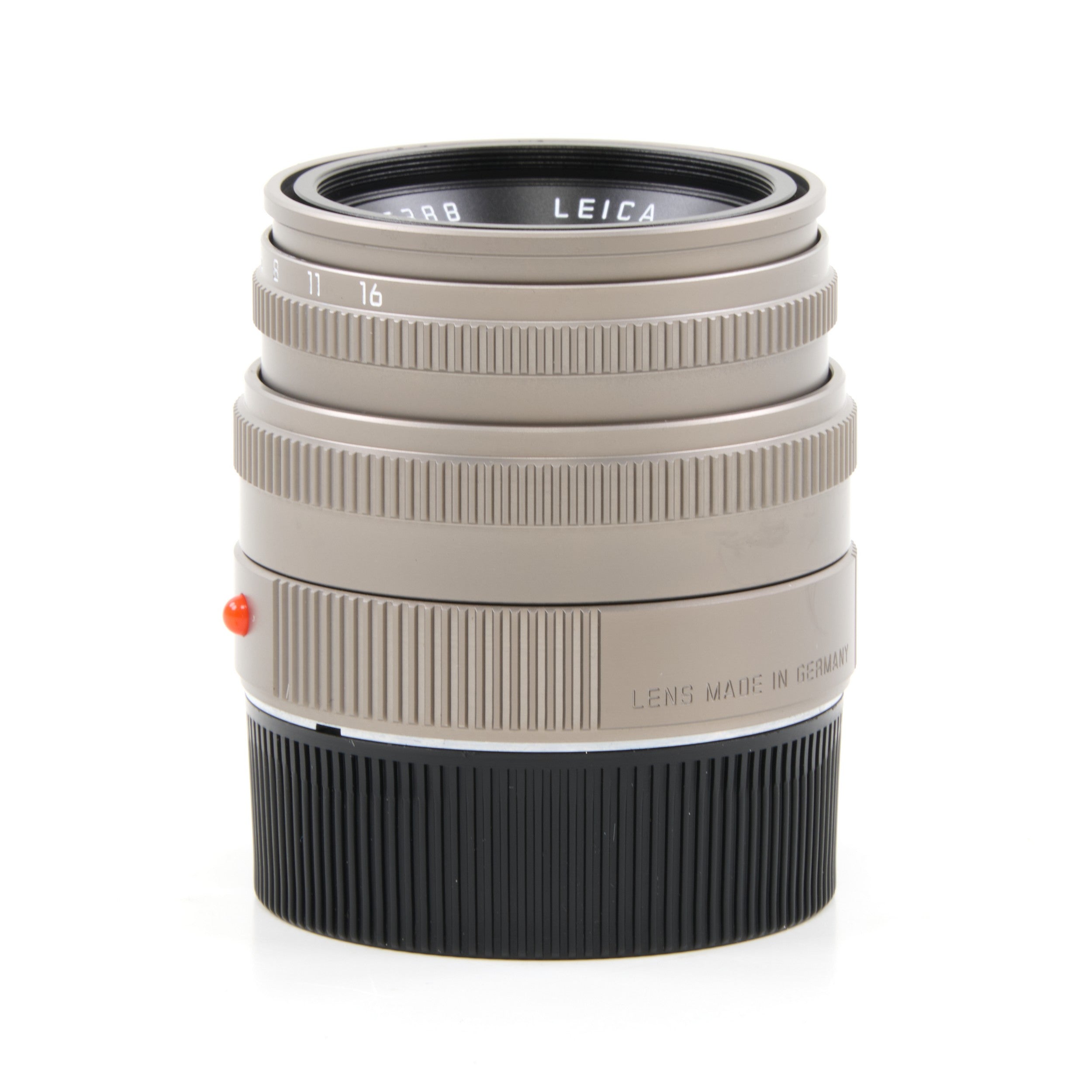 Leica 50mm f2 Summicron-M Titanium + Box