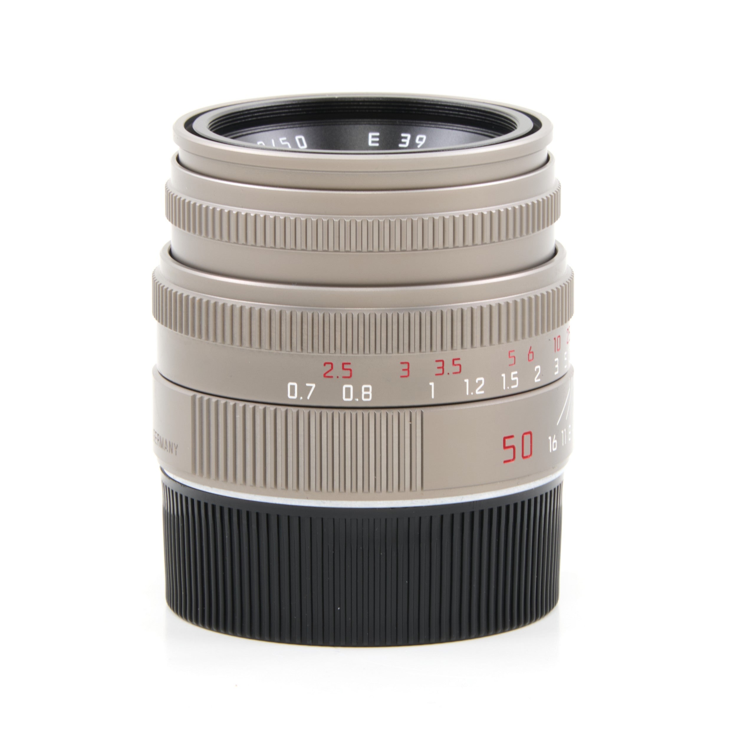 Leica 50mm f2 Summicron-M Titanium + Box