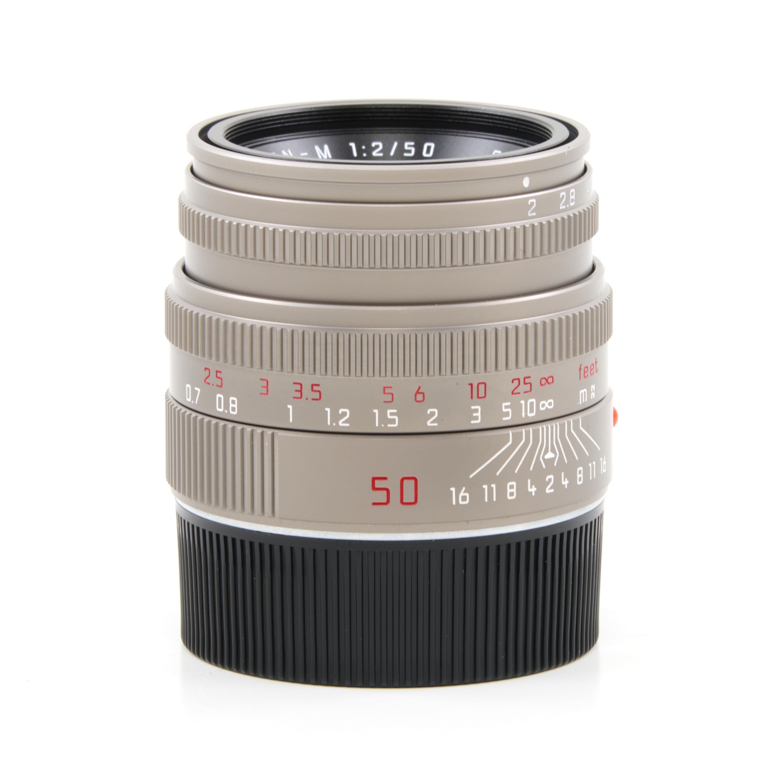 Leica 50mm f2 Summicron-M Titanium + Box