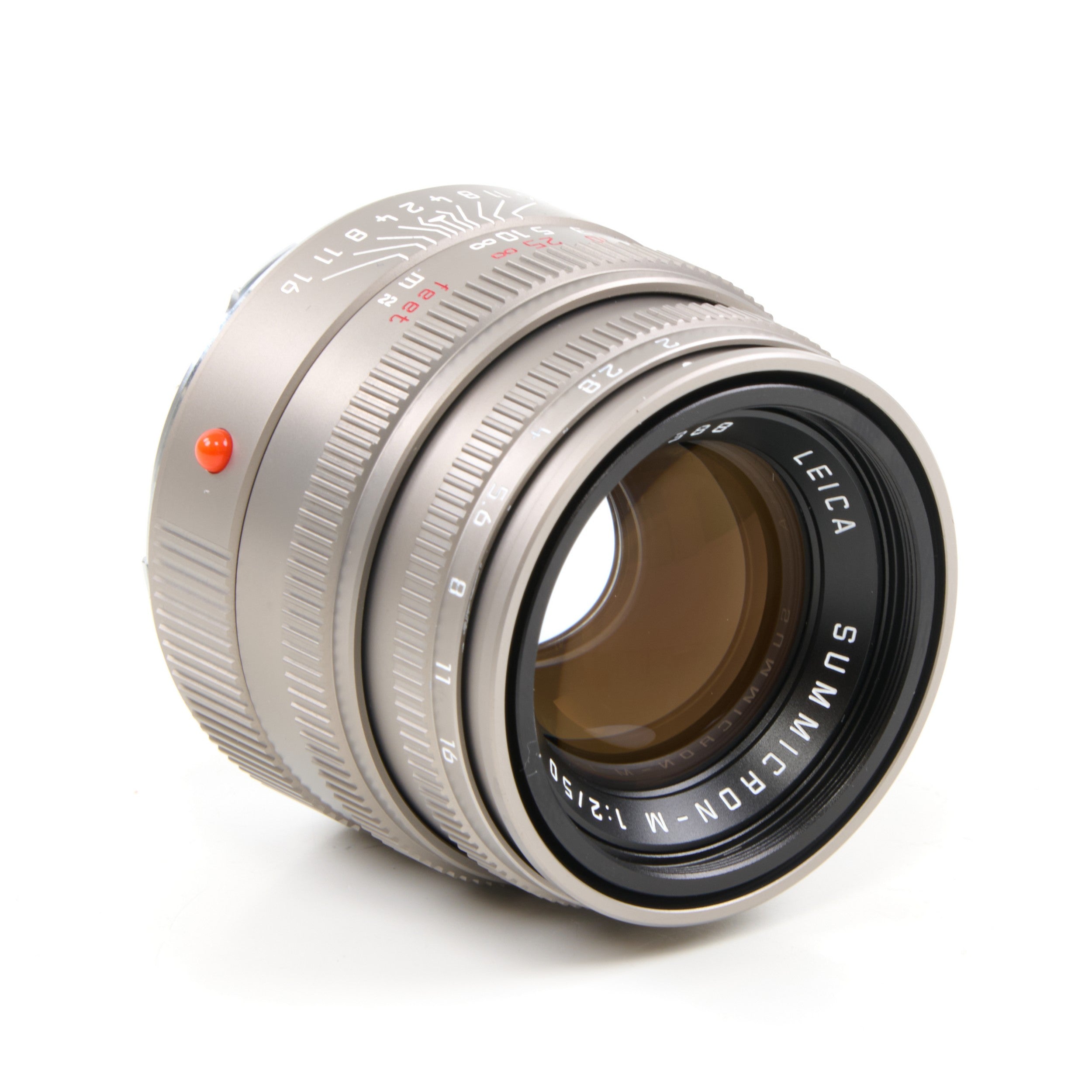 Leica 50mm f2 Summicron-M Titanium + Box