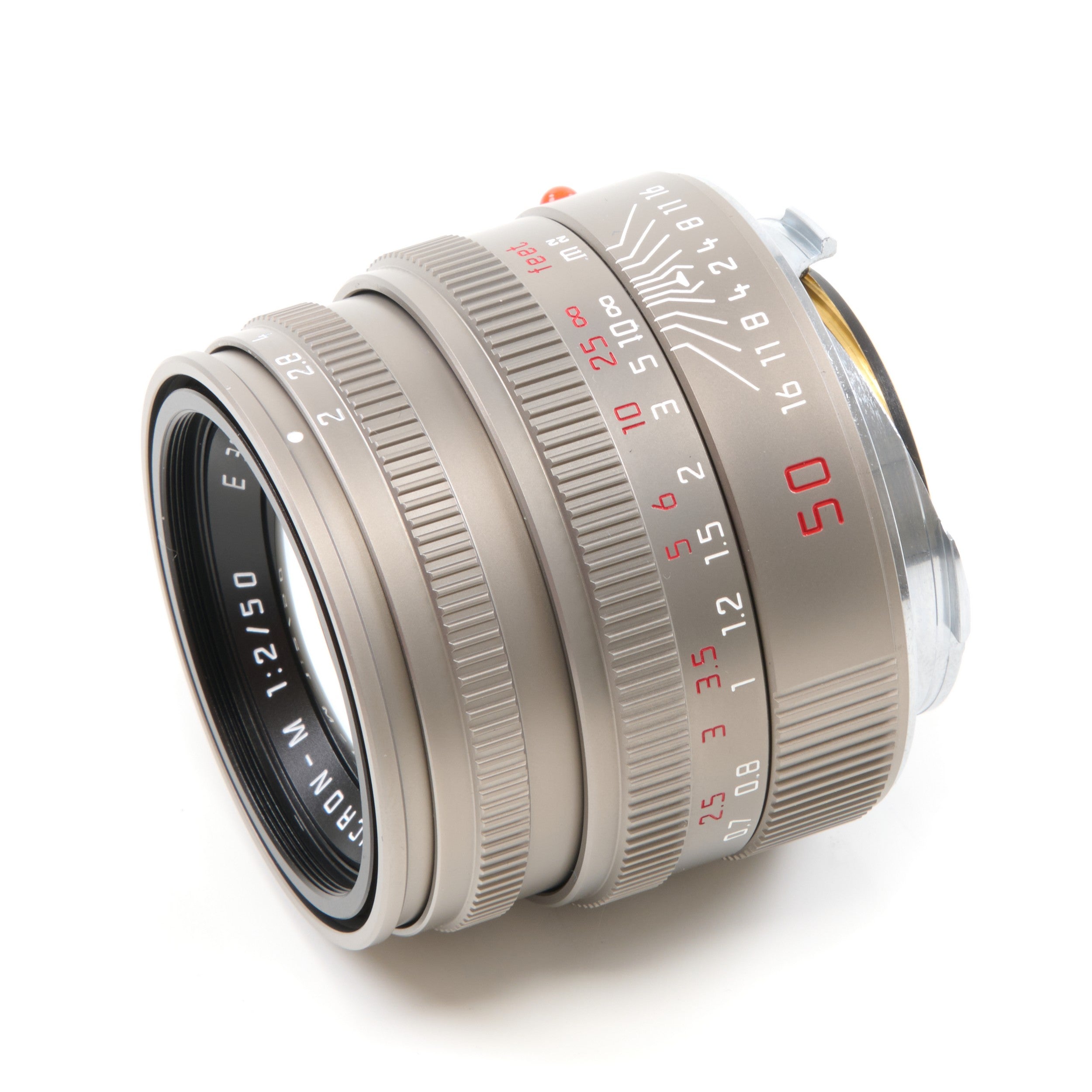 Leica 50mm f2 Summicron-M Titanium + Box