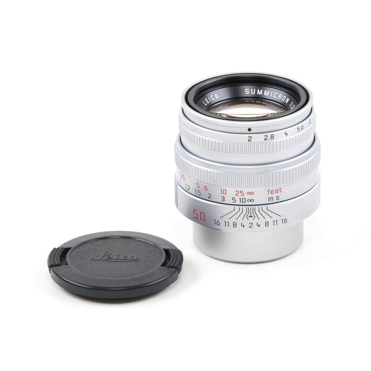Leica 50mm f2 Summicron M39 + Box