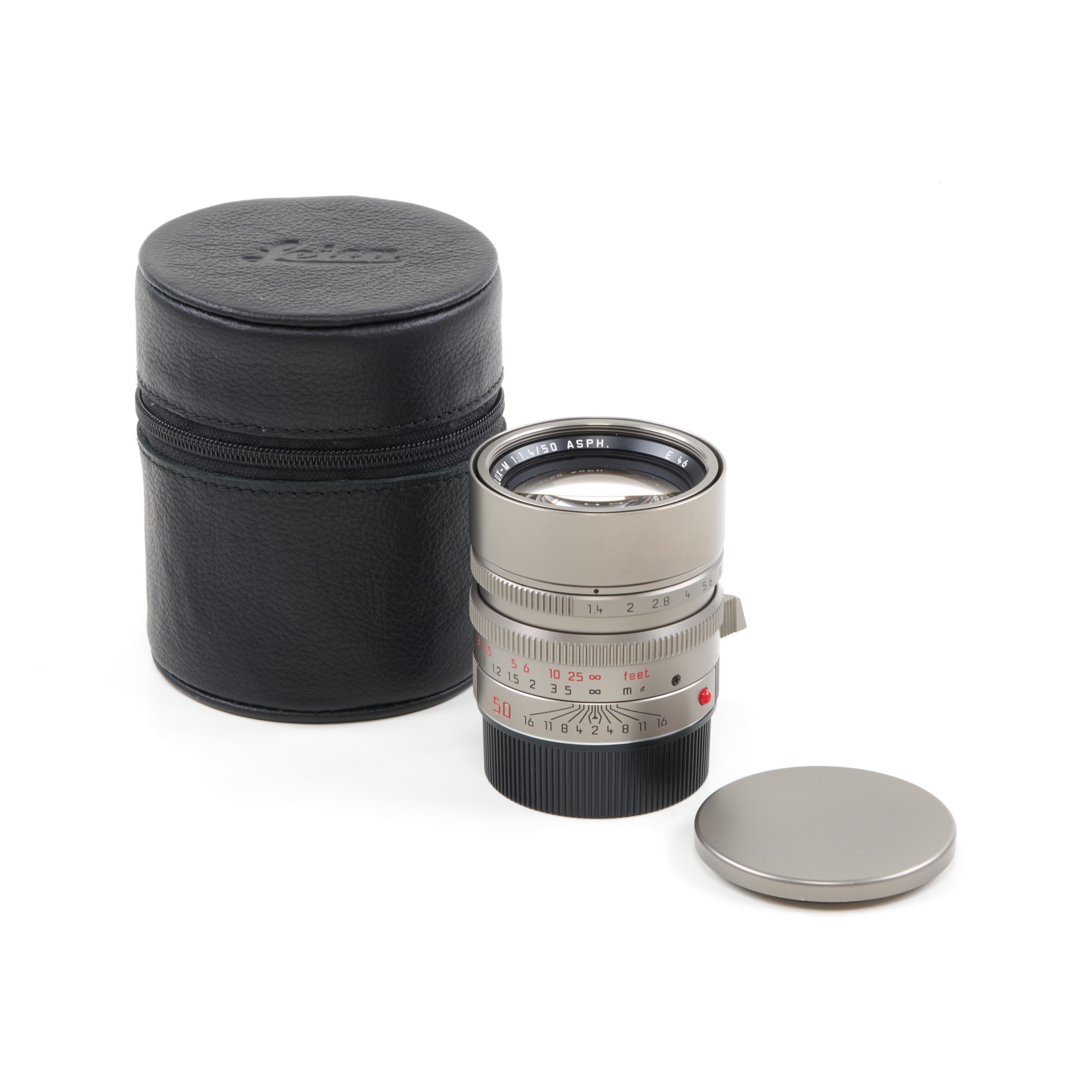Leica 50mm f1.4 Summilux-M ASPH Titanium From M7 Titanium Set