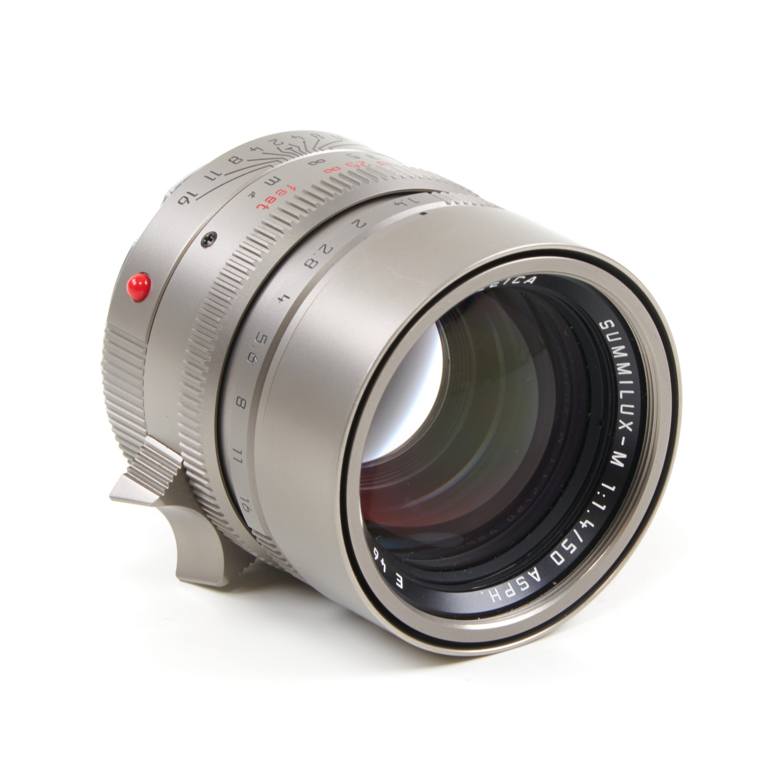 Leica 50mm f1.4 Summilux-M ASPH Titanium From M7 Titanium Set