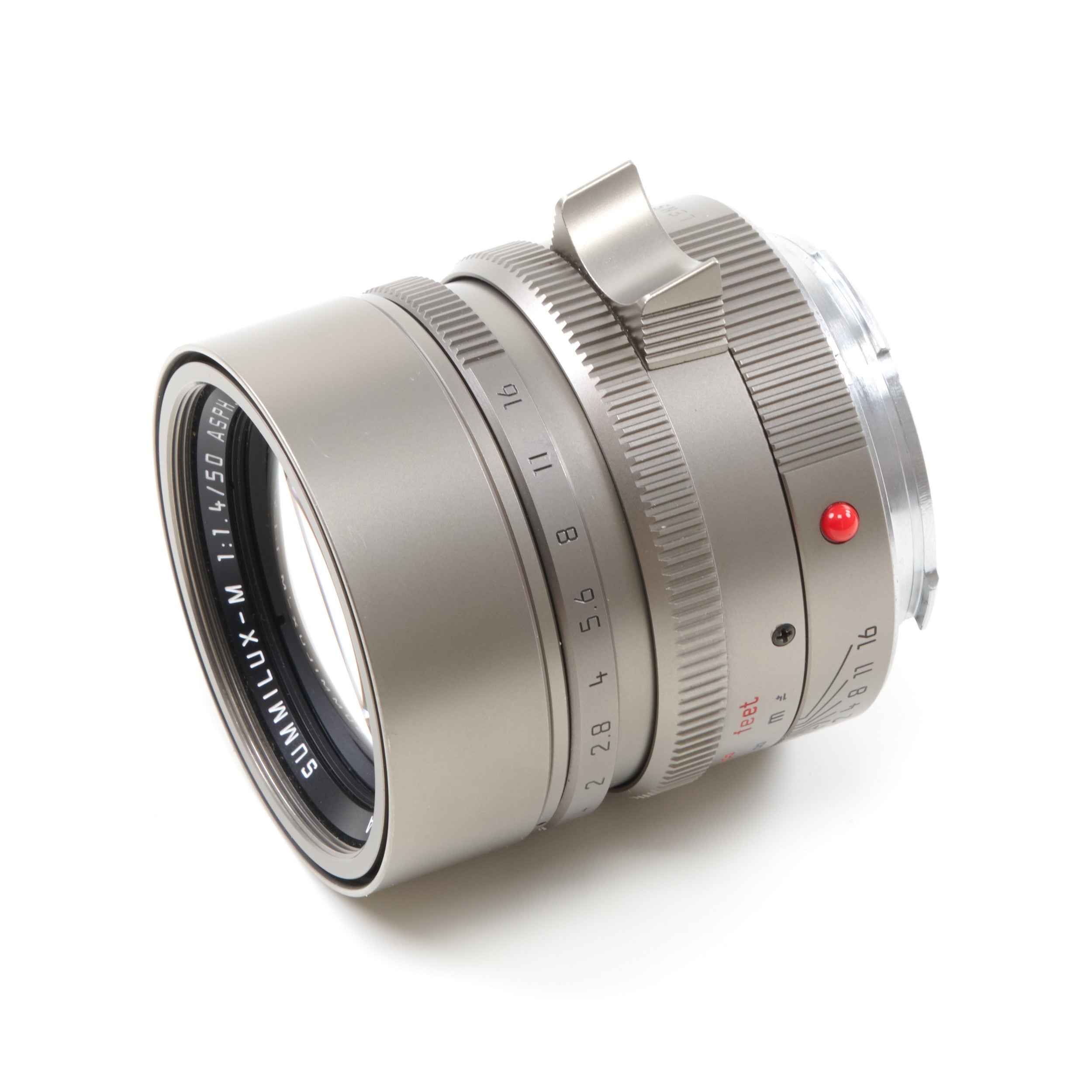 Leica 50mm f1.4 Summilux-M ASPH Titanium From M7 Titanium Set