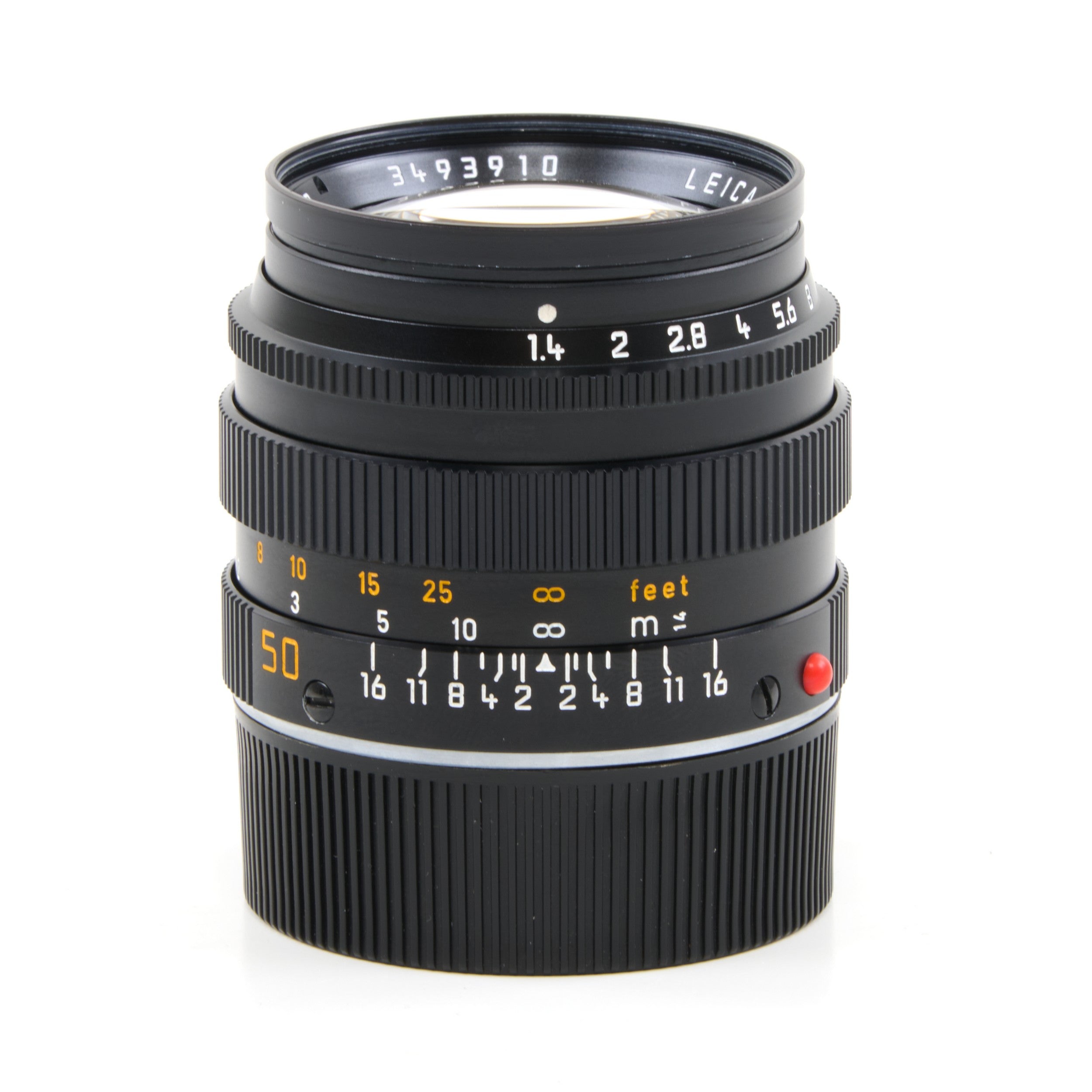 Leica 50mm f1.4 Summilux-M Black + Box