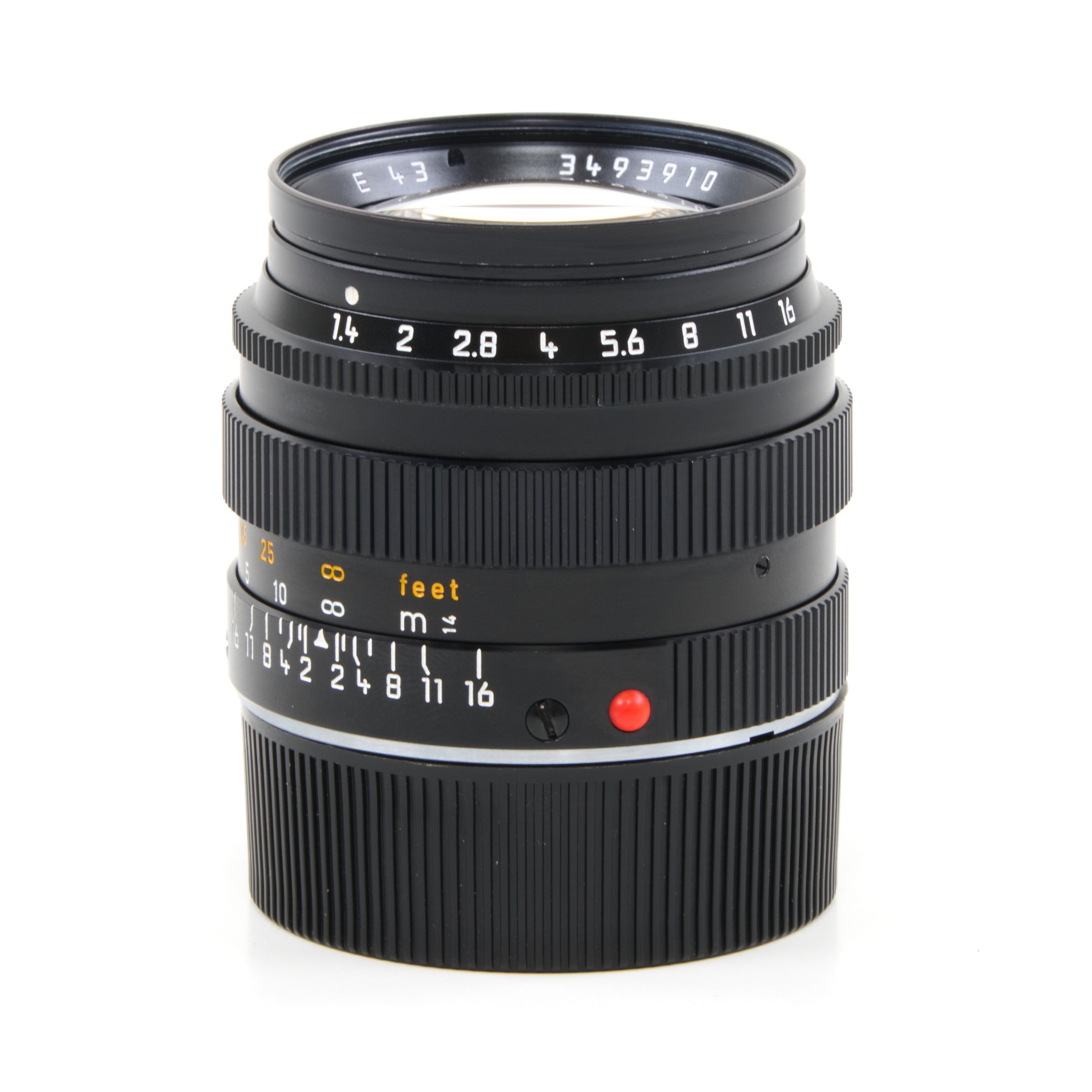Leica 50mm f1.4 Summilux-M Black + Box