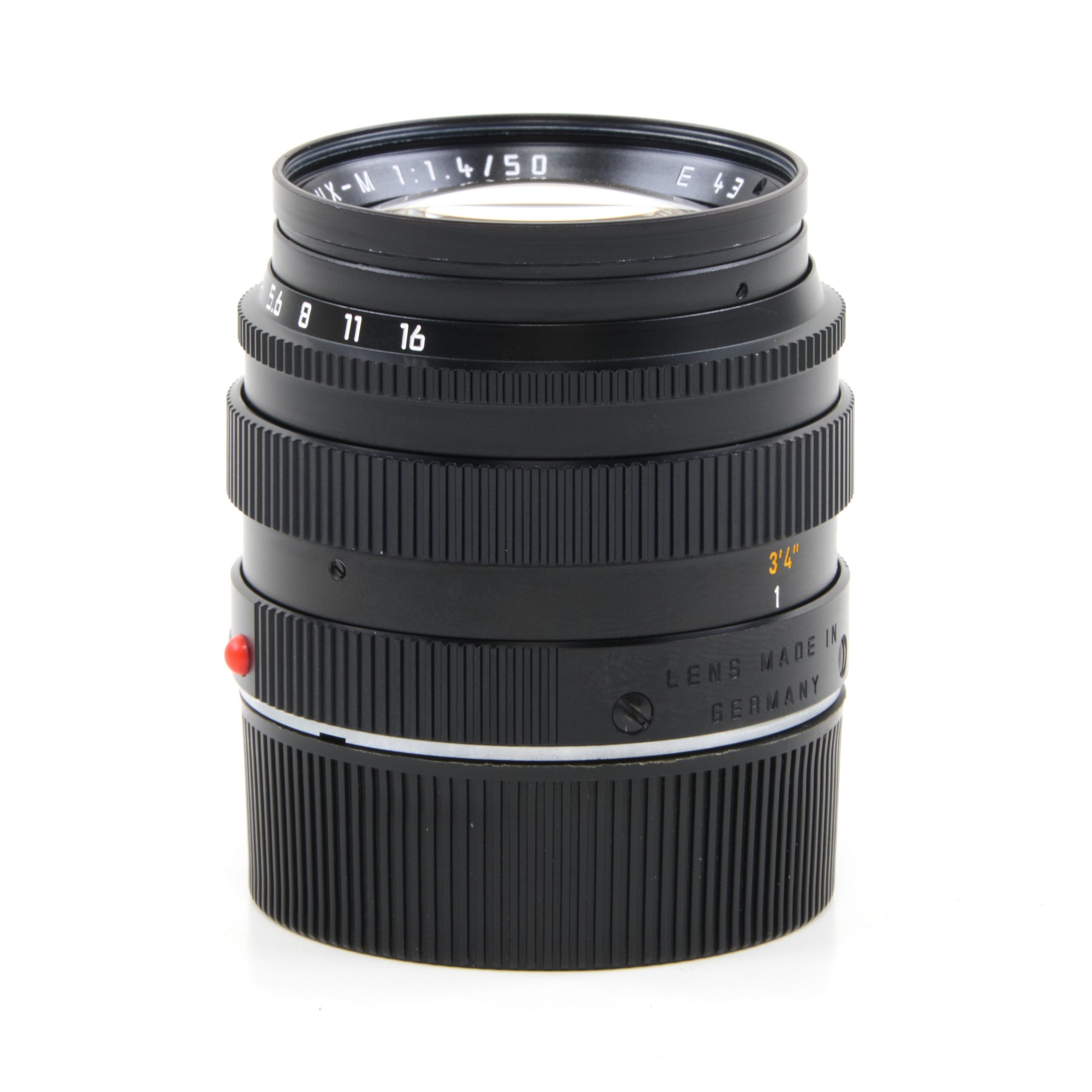 Leica 50mm f1.4 Summilux-M Black + Box