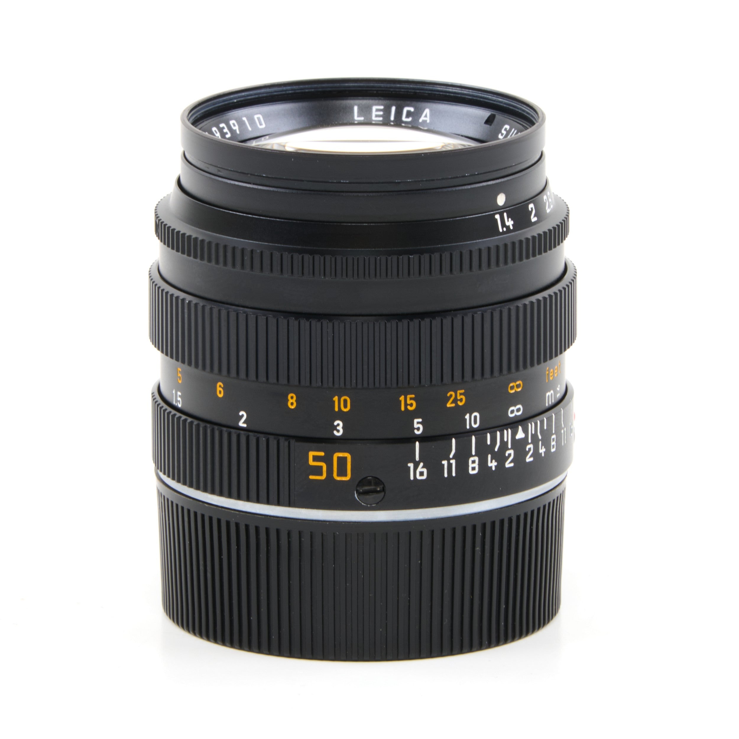 Leica 50mm f1.4 Summilux-M Black + Box