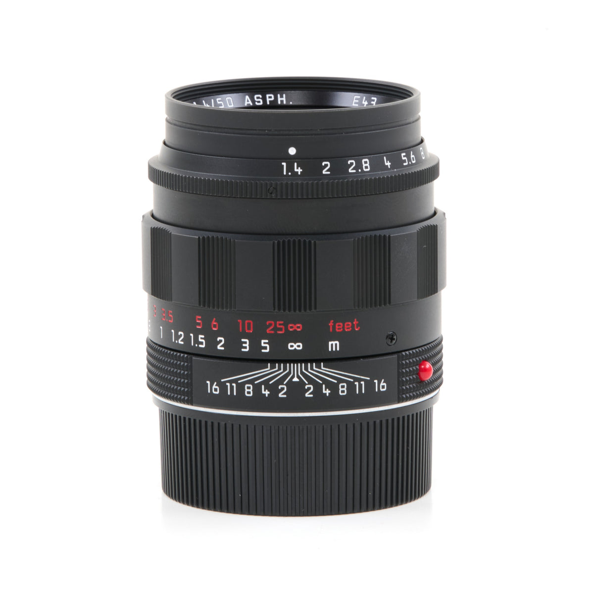 Leica 50mm f1.4 Summilux-M ASPH Limited Edition Black Chrome + Box
