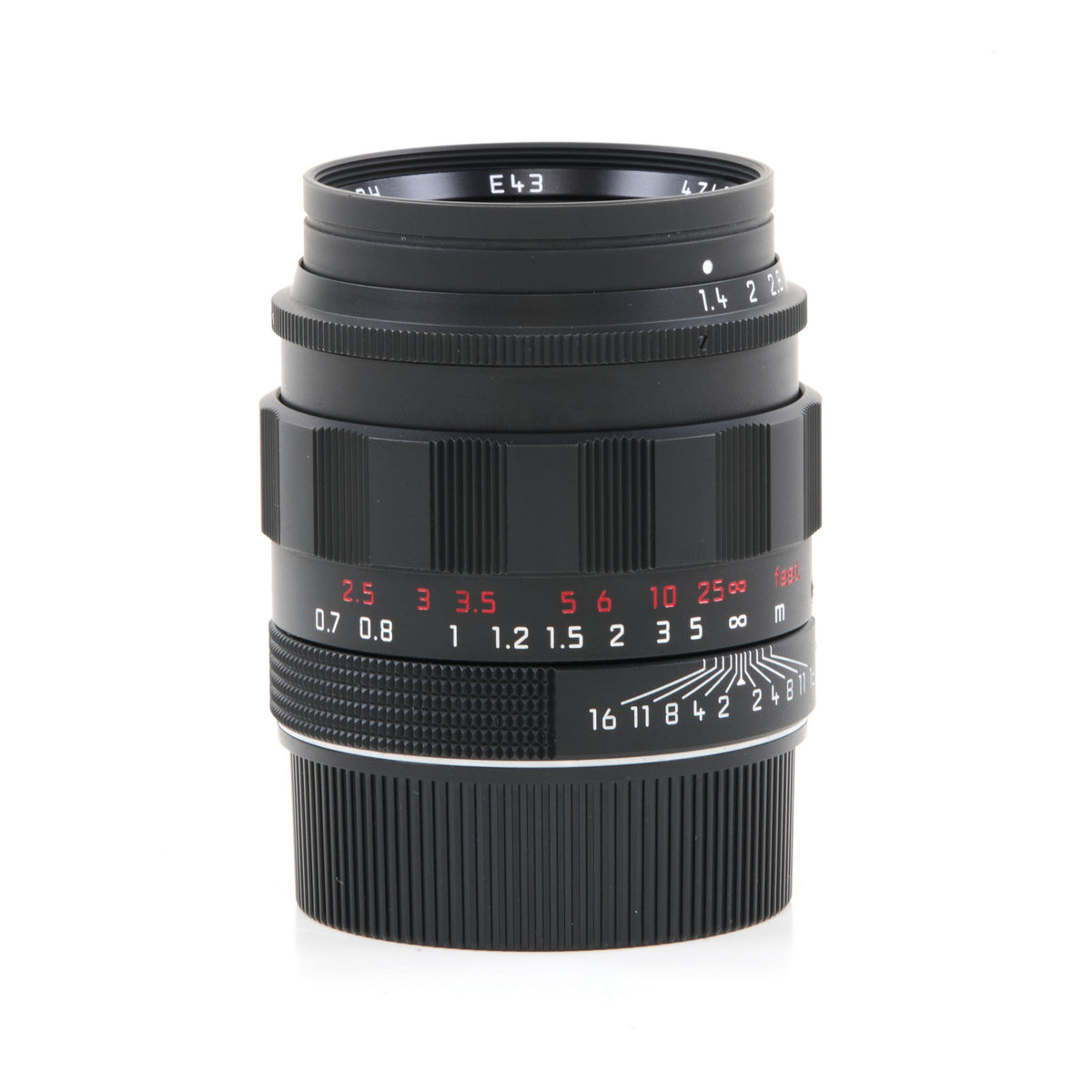 Leica 50mm f1.4 Summilux-M ASPH Limited Edition Black Chrome + Box
