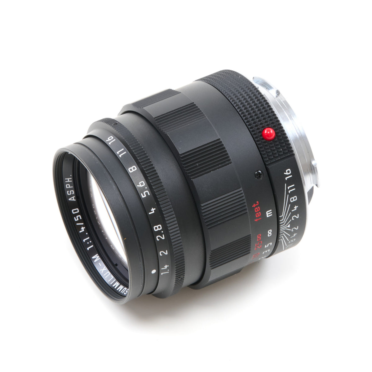 Leica 50mm f1.4 Summilux-M ASPH Limited Edition Black Chrome + Box