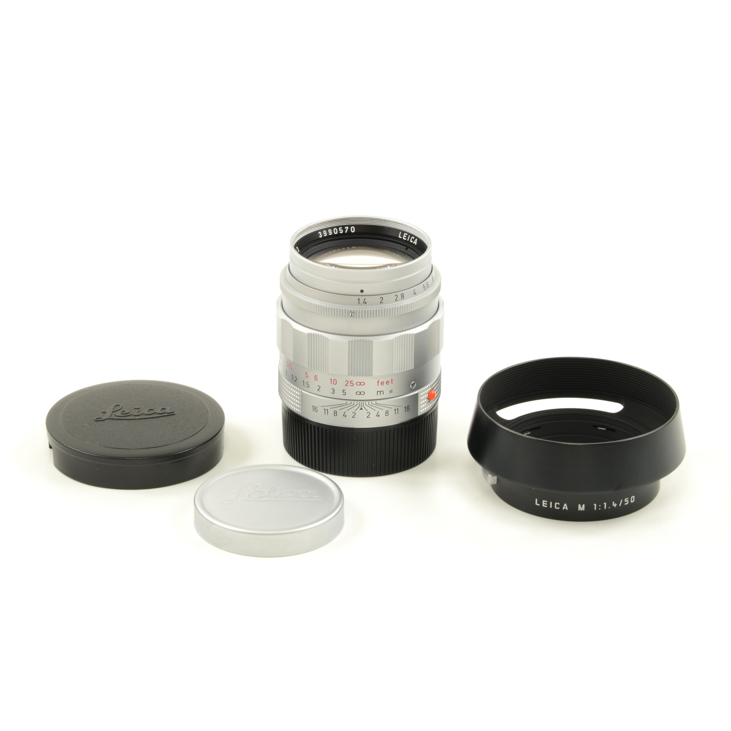 Leica 50mm f1.4 Summilux-M LHSA Special Edition Silver