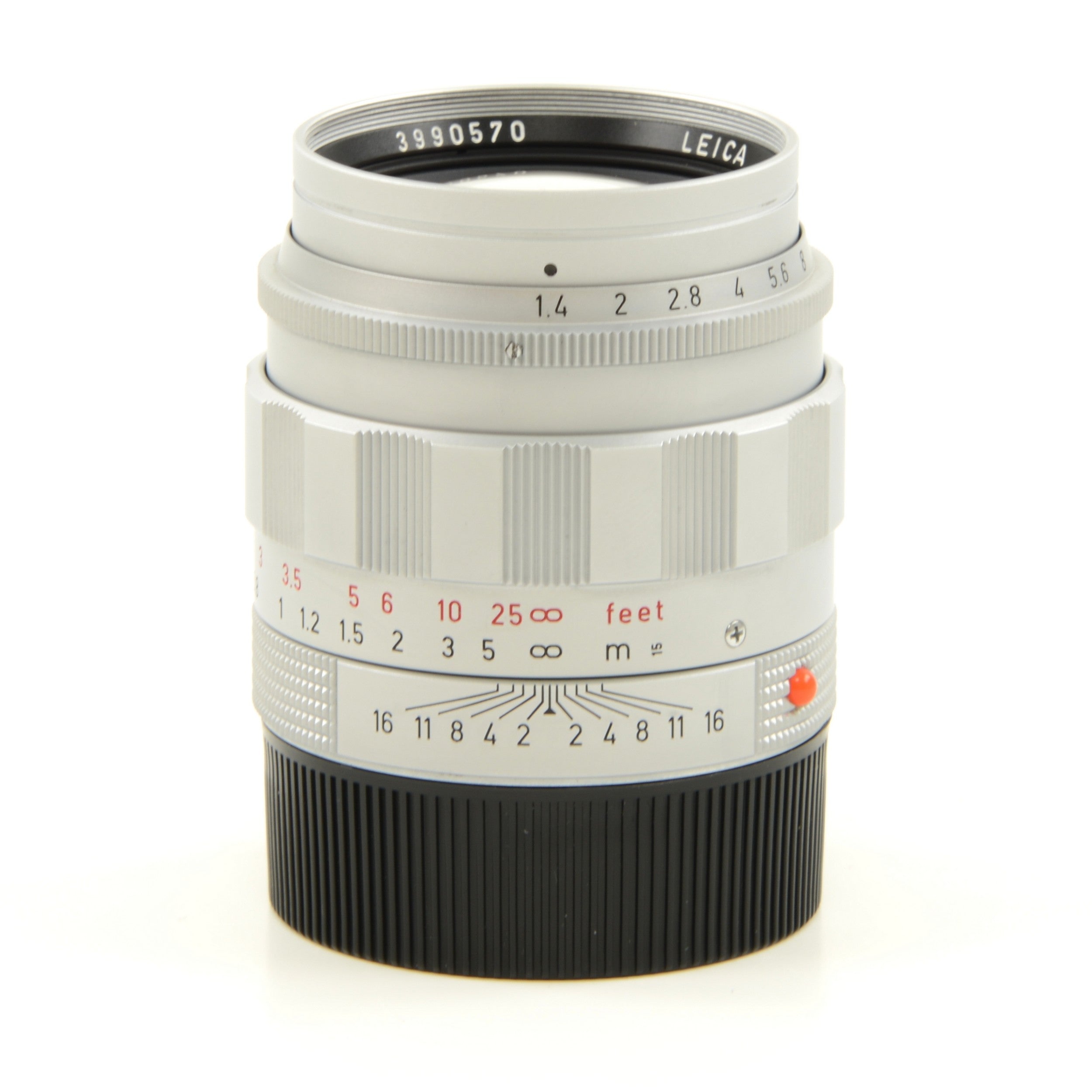 Leica 50mm f1.4 Summilux-M LHSA Special Edition Silver